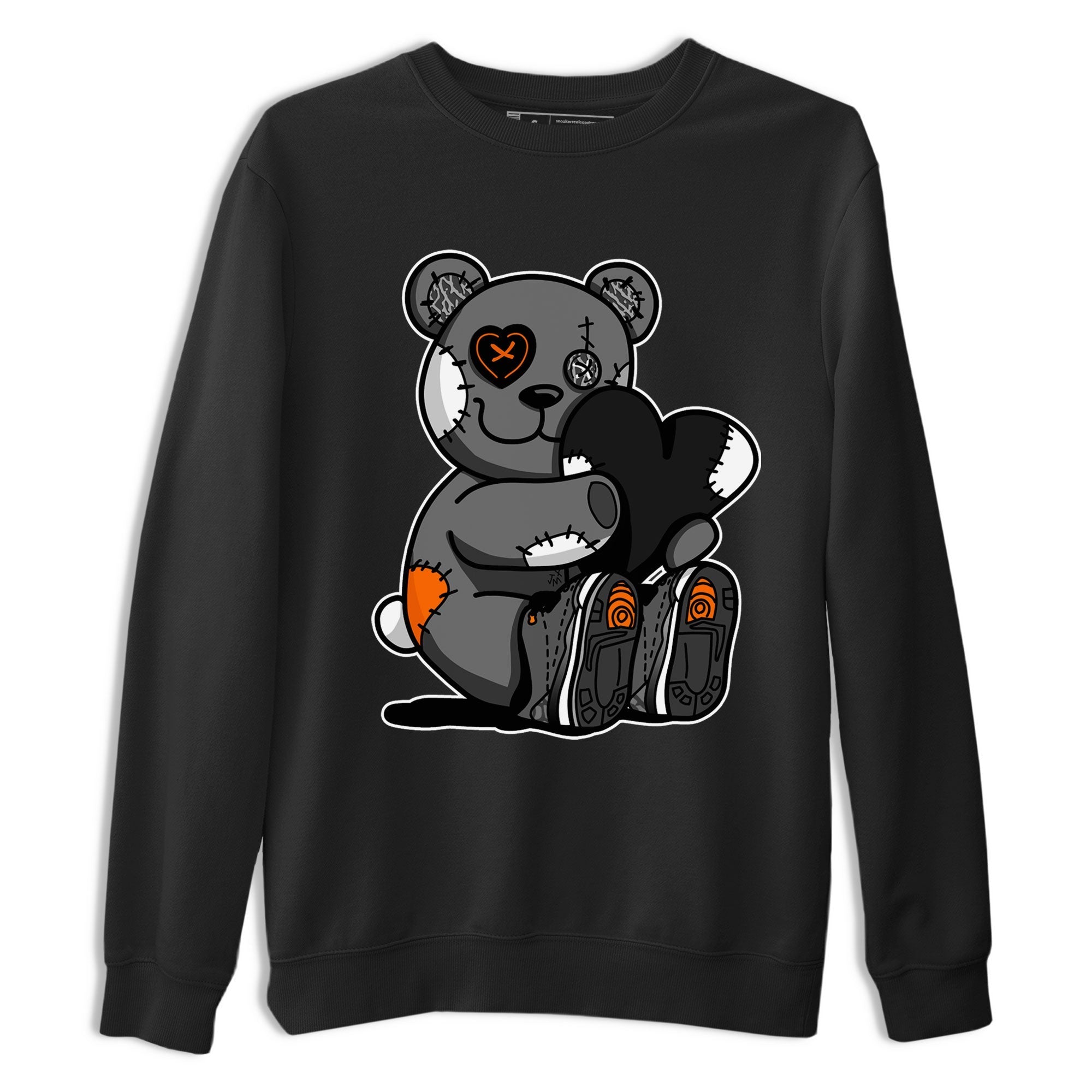 Air Jordan 3 Fear shirt to match jordans Hugging Bear sneaker tees Air Jordan 3 Retro Fear Drip Gear Zone Crew Neck T-ShirtUnisex Black 2 T-Shirt