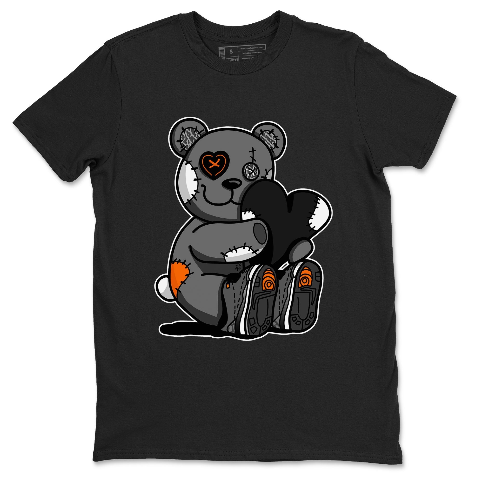 Air Jordan 3 Fear shirt to match jordans Hugging Bear sneaker tees Air Jordan 3 Retro Fear Drip Gear Zone Crew Neck T-ShirtUnisex Black 2 T-Shirt