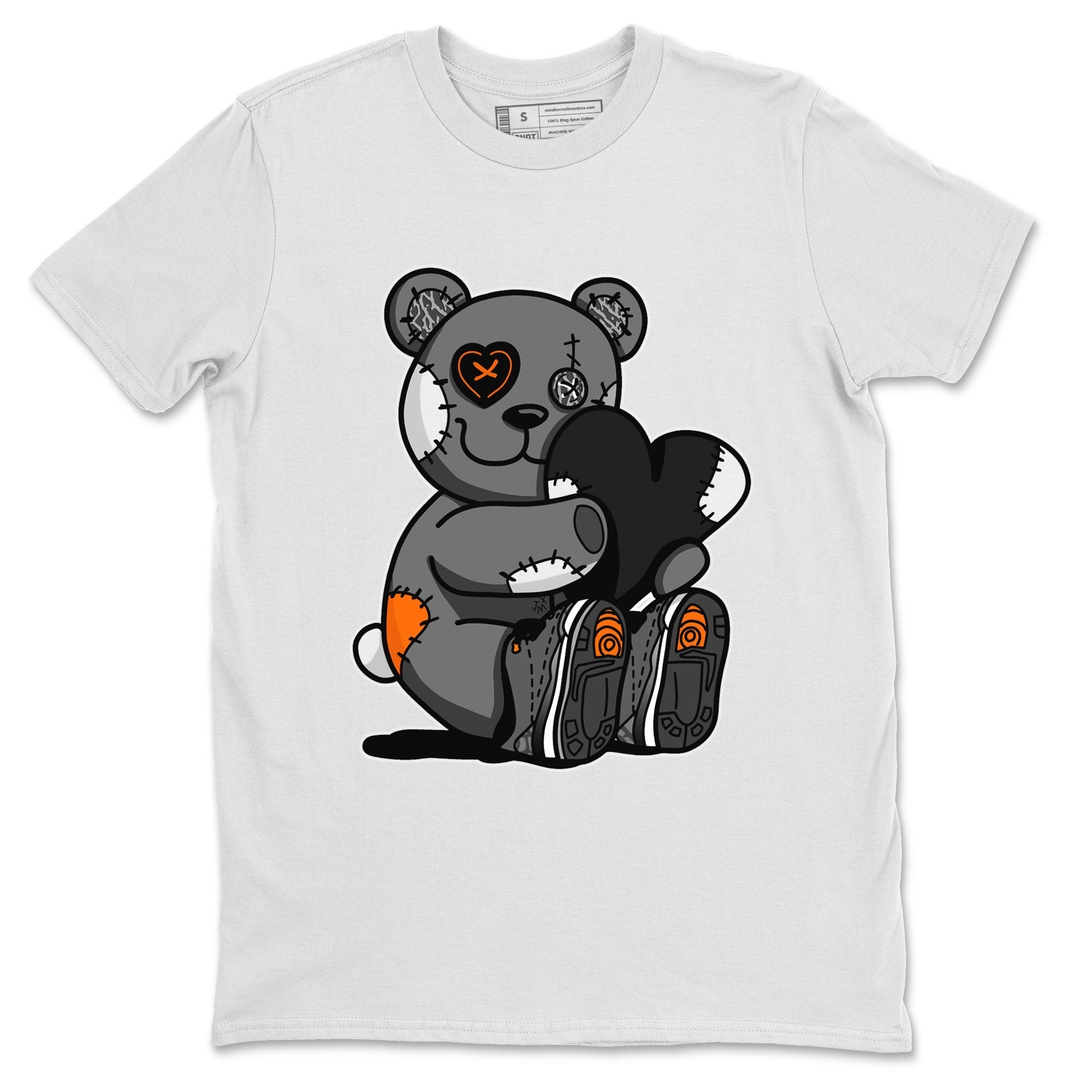 Air Jordan 3 Fear shirt to match jordans Hugging Bear sneaker tees Air Jordan 3 Retro Fear Drip Gear Zone Crew Neck T-ShirtUnisex White 2 T-Shirt