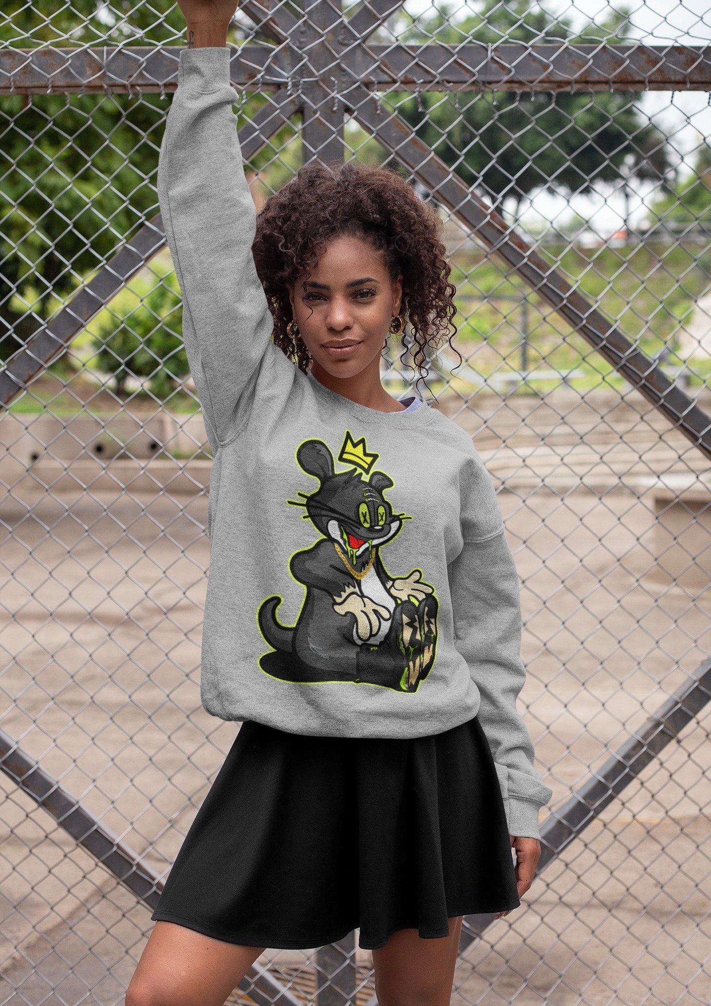 Jordan 6 Electric Green Shirt To Match Jordans Hungry Cat Sneaker Tees Jordan 6 Electric Green Drip Gear Zone Sneaker Matching Clothing Unisex Shirts