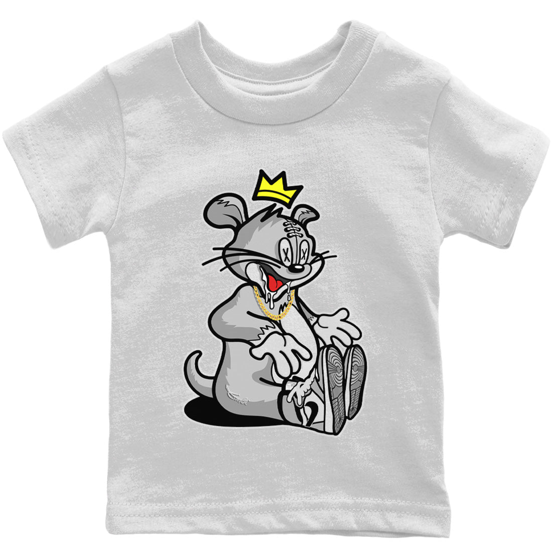 Jordan 1 Light Smoke Grey Sneaker Matching T-Shirt Hungry Cat Sneaker Tees Jordan 1 Light Smoke Grey Sneaker Release Tees Kids Shirts