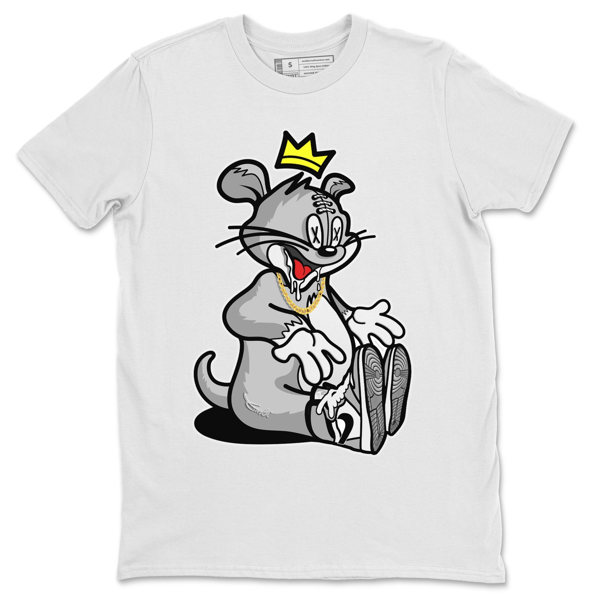 Jordan 1 Light Smoke Grey Sneaker Matching T-Shirt Hungry Cat Sneaker Tees Jordan 1 Light Smoke Grey Sneaker Release Tees Crew Neck Tees