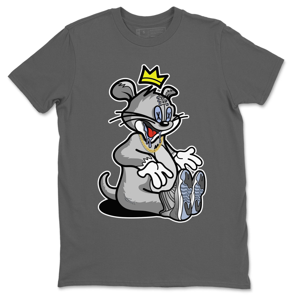 Jordan 11 Cool Grey Sneaker Matching T-Shirt Hungry Cat Sneaker Tees Jordan 11 Cool Grey Sneaker Release Tees Crew Neck Tees