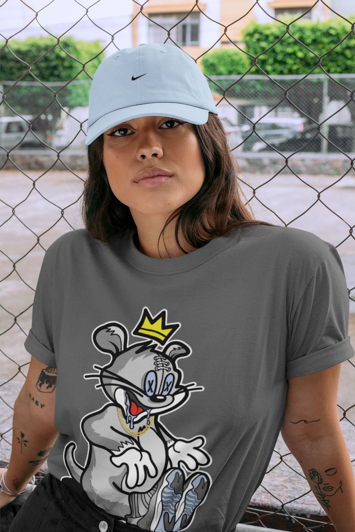 Jordan 11 Cool Grey Sneaker Matching T-Shirt Hungry Cat Sneaker Tees Jordan 11 Cool Grey Sneaker Release Tees Crew Neck Tees