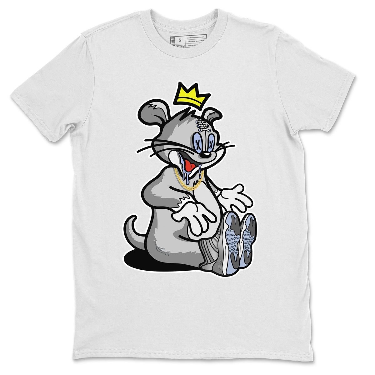 Jordan 11 Cool Grey Sneaker Matching T-Shirt Hungry Cat Sneaker Tees Jordan 11 Cool Grey Sneaker Release Tees Crew Neck Tees