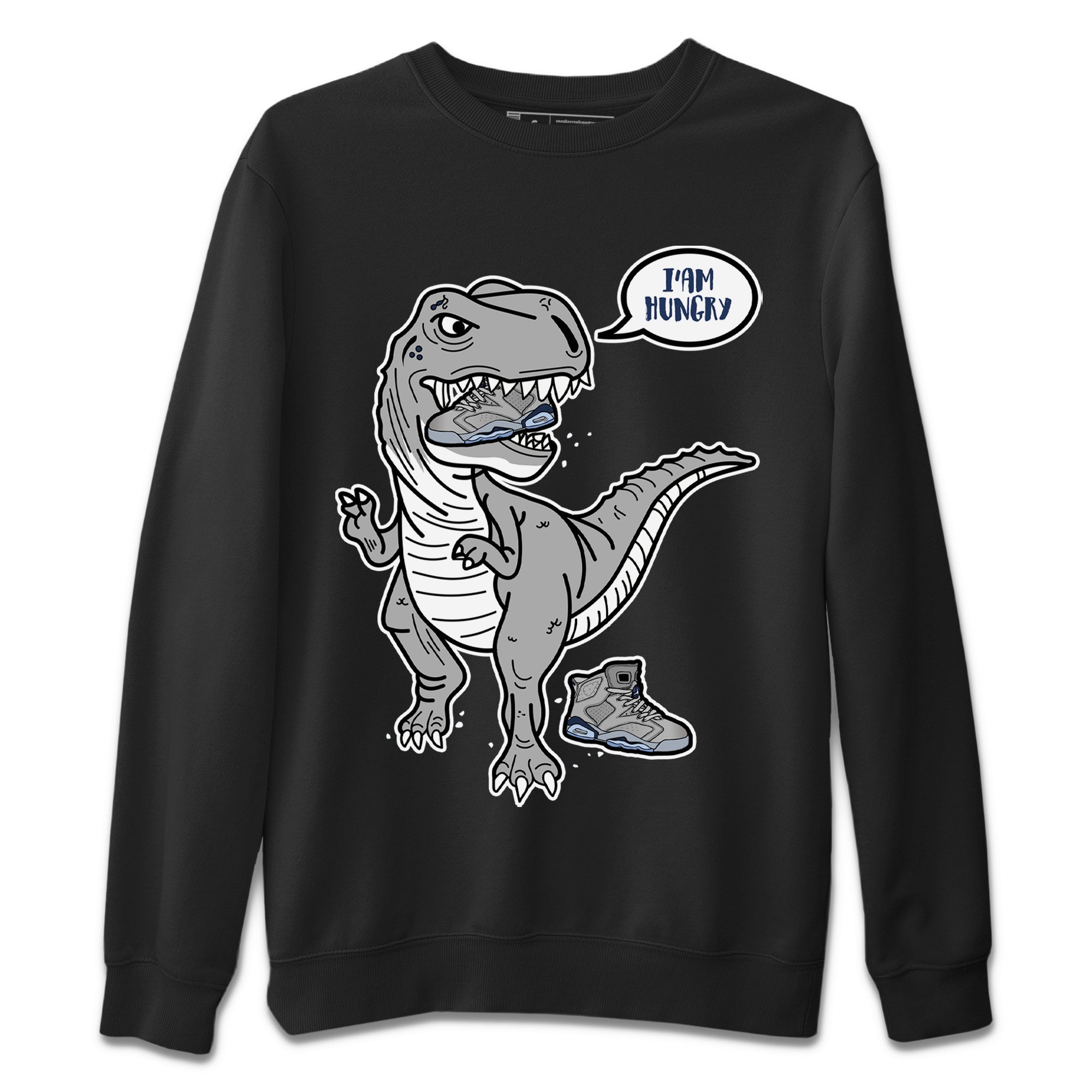 Jordan 6 Georgetown Shirt To Match Jordans Hungry Dino Sneaker Tees Jordan 6 Georgetown Drip Gear Zone Sneaker Matching Clothing Unisex Shirts