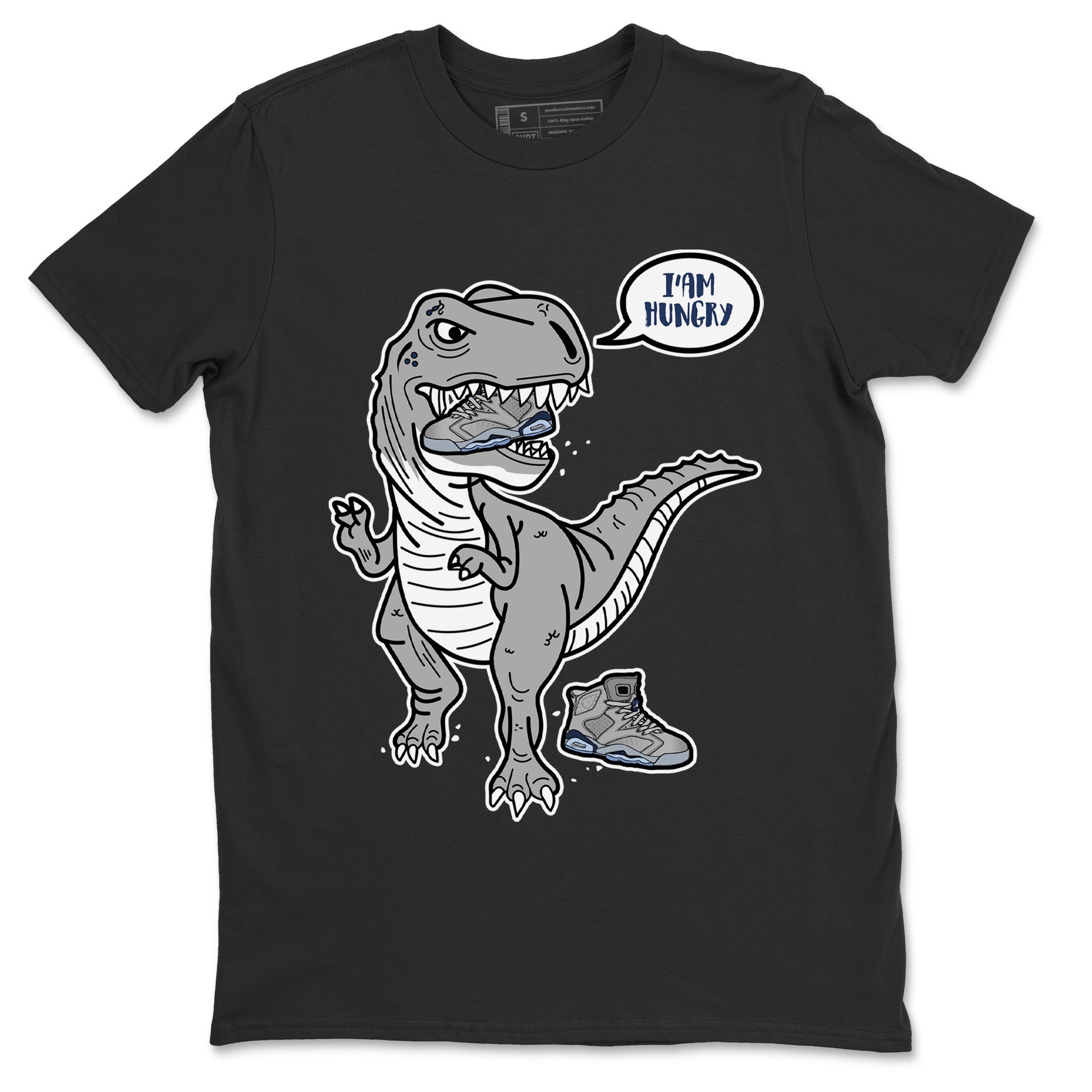 Jordan 6 Georgetown Shirt To Match Jordans Hungry Dino Sneaker Tees Jordan 6 Georgetown Drip Gear Zone Sneaker Matching Clothing Unisex Shirts