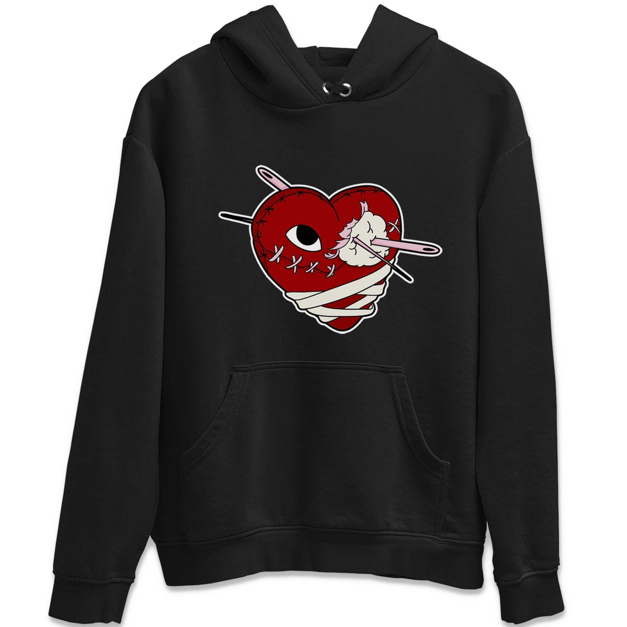 Air Force 1 Valentines Day Sneaker Match Tees Hurt Heart Sneaker Tees Air Force 1 Valentines Day Jordan to match sneaker T-Shirt Crew Neck Shirts