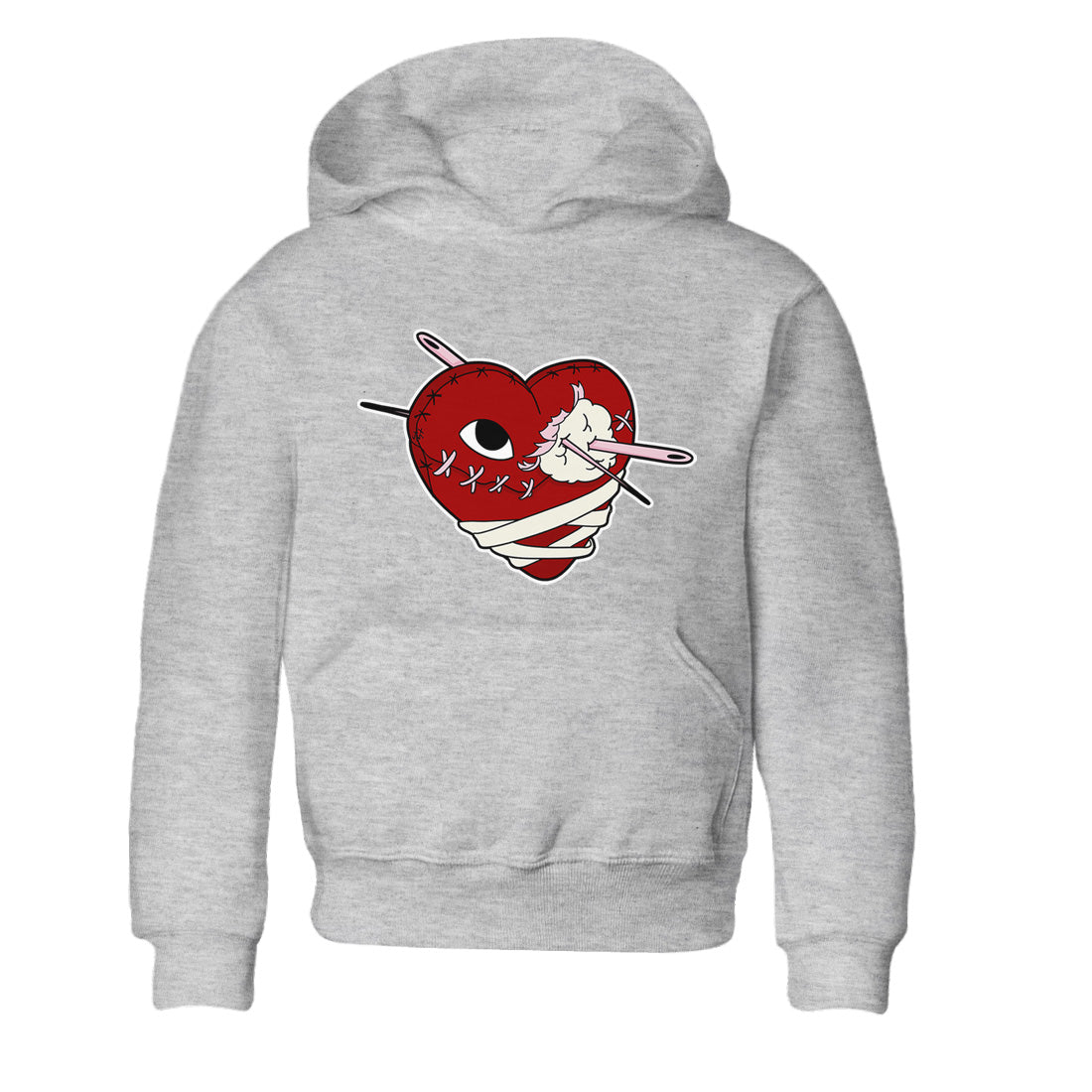 Air Force 1 Valentines Day Sneaker Match Tees Hurt Heart Sneaker Tees Air Force 1 Valentines Day Jordan to match sneaker T-Shirt Kids Shirts