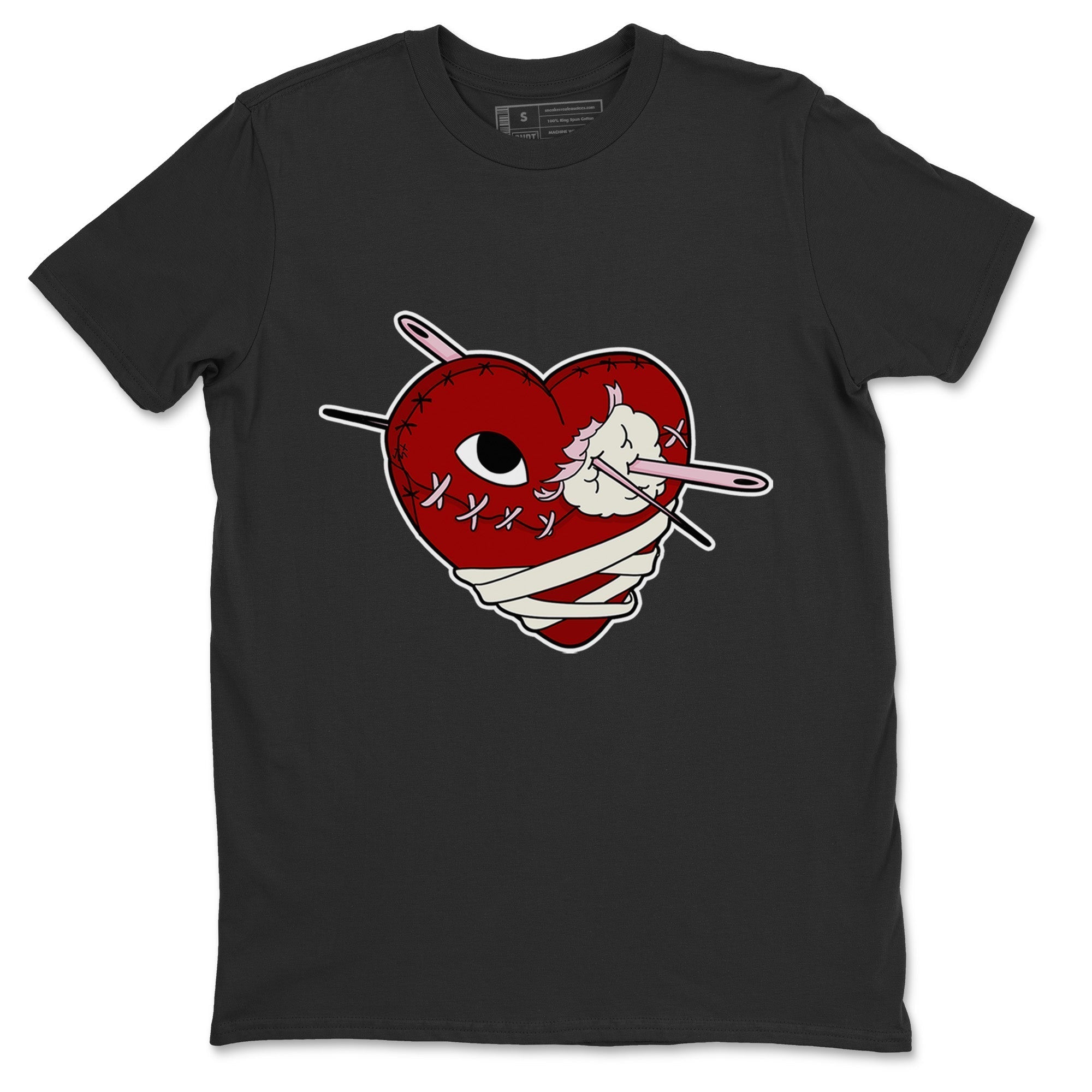 Air Force 1 Valentines Day Sneaker Match Tees Hurt Heart Sneaker Tees Air Force 1 Valentines Day Jordan to match sneaker T-Shirt Crew Neck Shirts