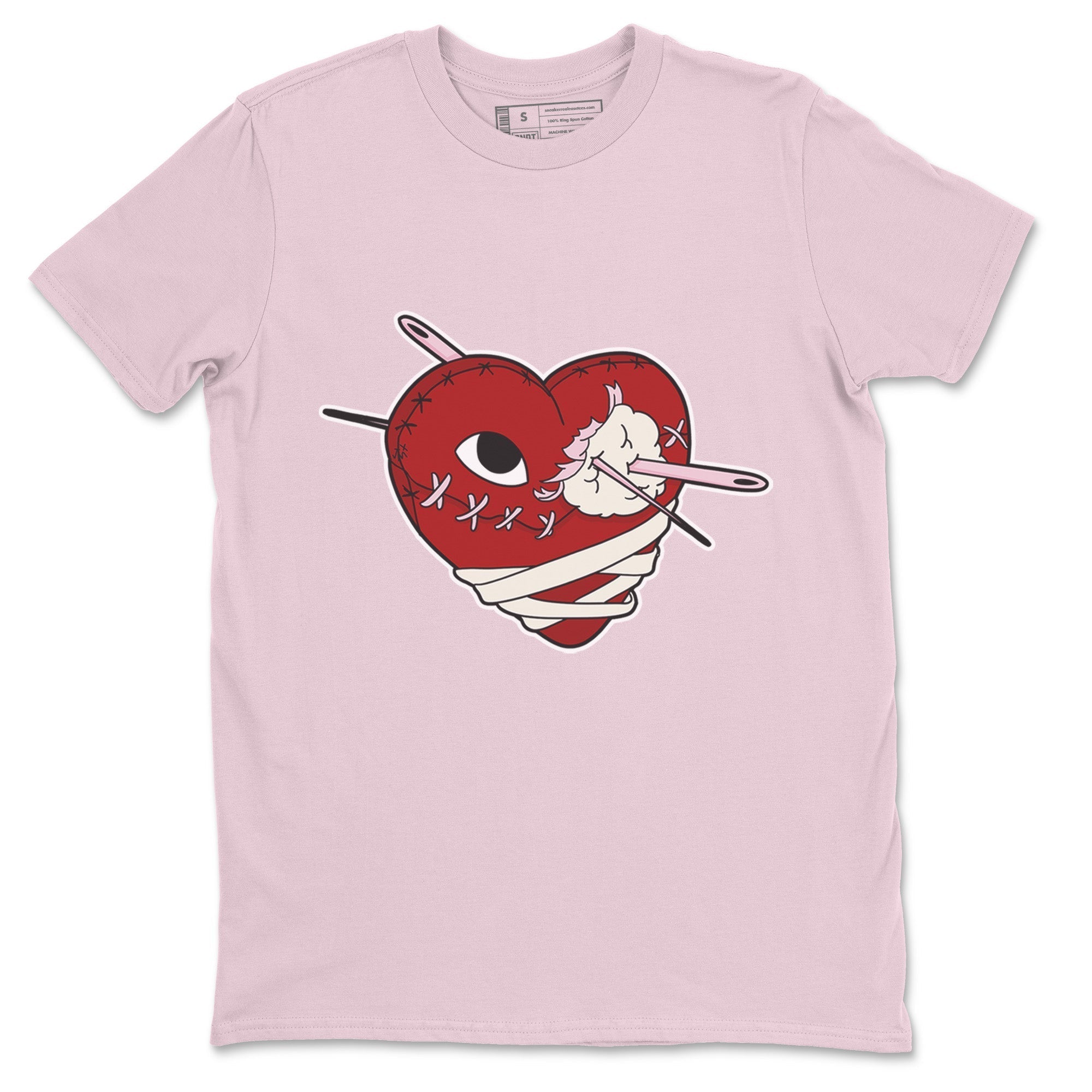 Air Force 1 Valentines Day Sneaker Match Tees Hurt Heart Sneaker Tees Air Force 1 Valentines Day Jordan to match sneaker T-Shirt Crew Neck Shirts