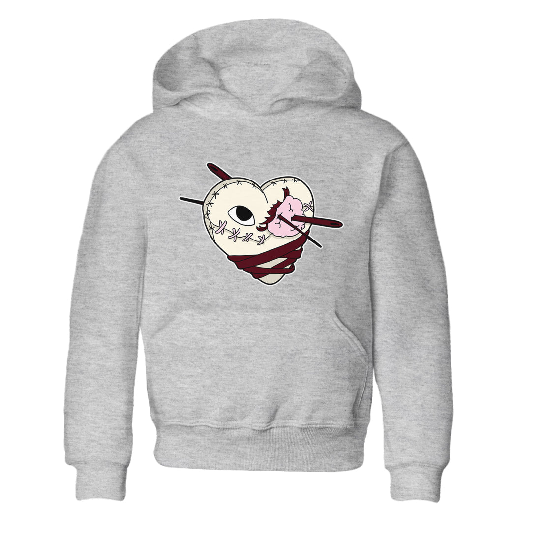 Dunk Valentines Day Sneaker Match Tees Hurt Heart Sneaker Tees Dunk Valentines Day Jordan to match sneaker T-Shirt Kids Shirts