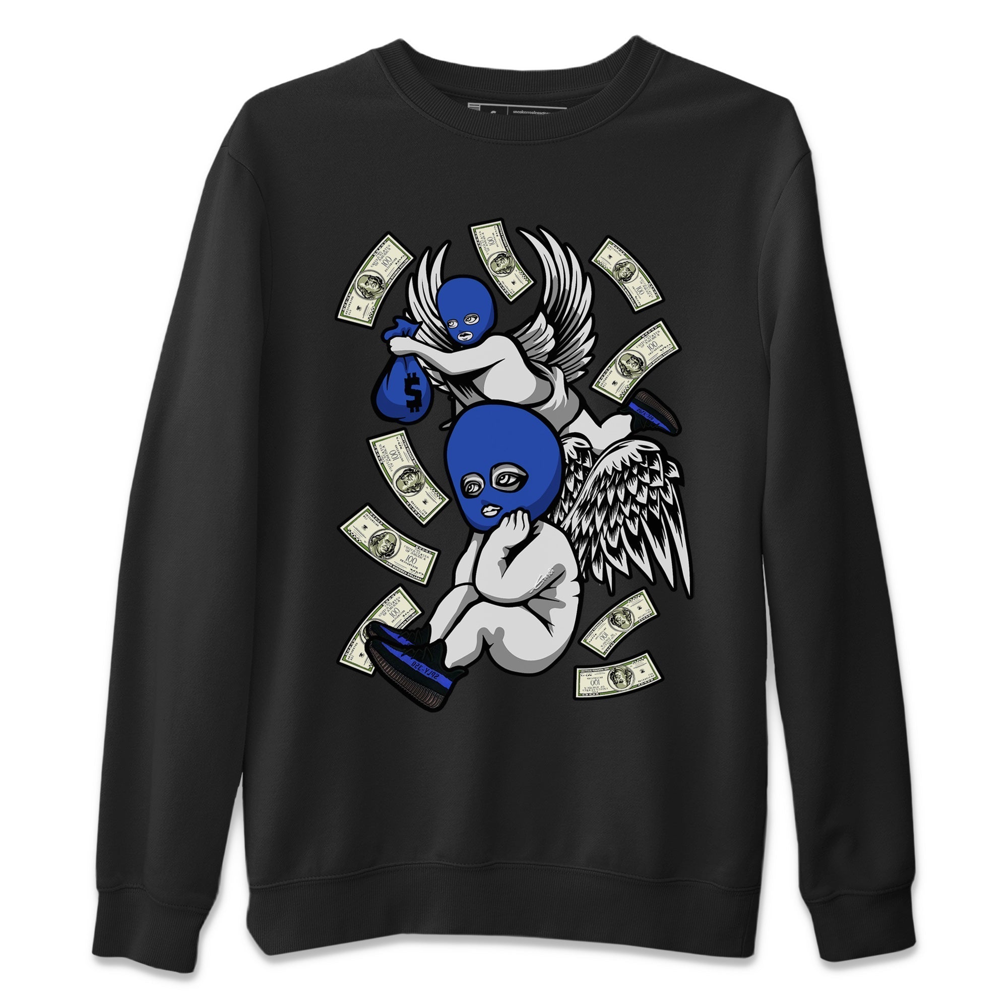 Yeezy 350 Dazzling Blue Shirt To Match Jordans Hustle Angels Sneaker Tees Yeezy 350 Dazzling Blue Drip Gear Zone Sneaker Matching Clothing Unisex Shirts