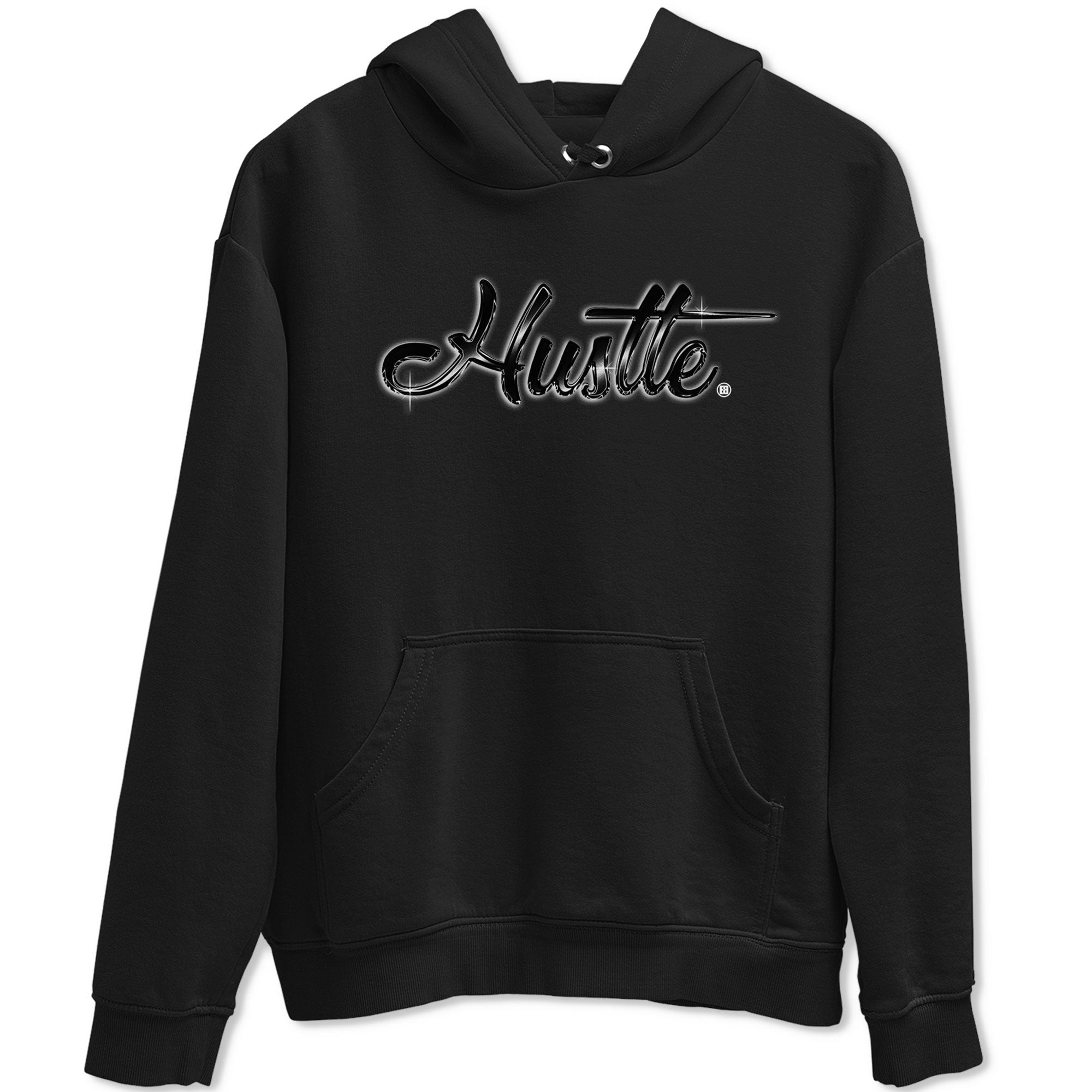 AJ11 Gratitude sneaker shirt to match jordans Hustle Chrome sneaker tees Air Jordan 11 Gratitude Drip Gear Zone Crew Neck unisex crew neck cotton Sneaker T-Shirt Black 2 T-Shirt