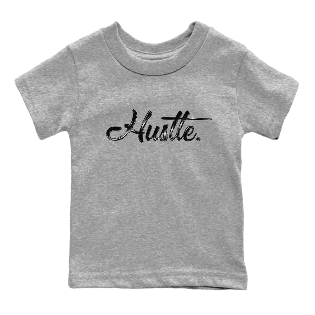 AJ11 Gratitude sneaker shirt to match jordans Hustle Chrome sneaker tees Air Jordan 11 Gratitude Drip Gear Zone Baby Toddler Heather Grey 2 T-Shirt