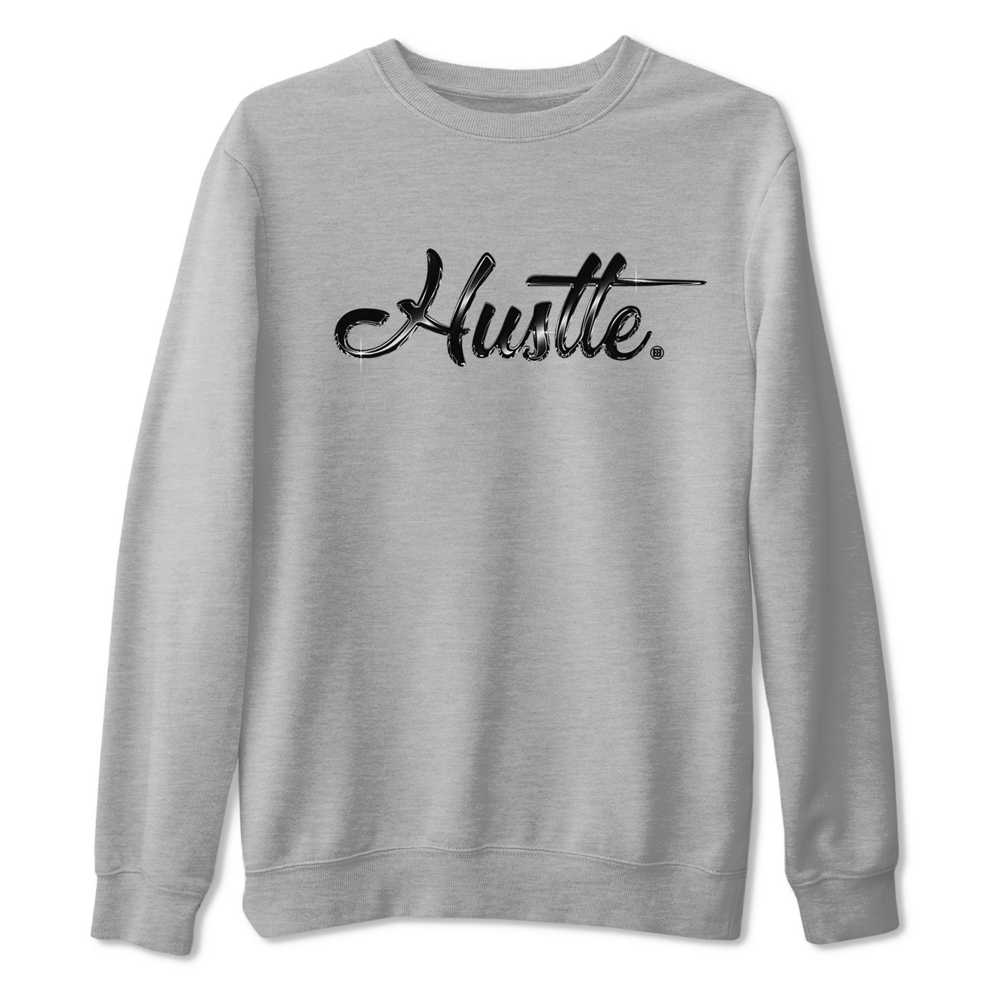 AJ11 Gratitude sneaker shirt to match jordans Hustle Chrome sneaker tees Air Jordan 11 Gratitude Drip Gear Zone Crew Neck unisex crew neck cotton Sneaker T-Shirt Heather Grey 2 T-Shirt