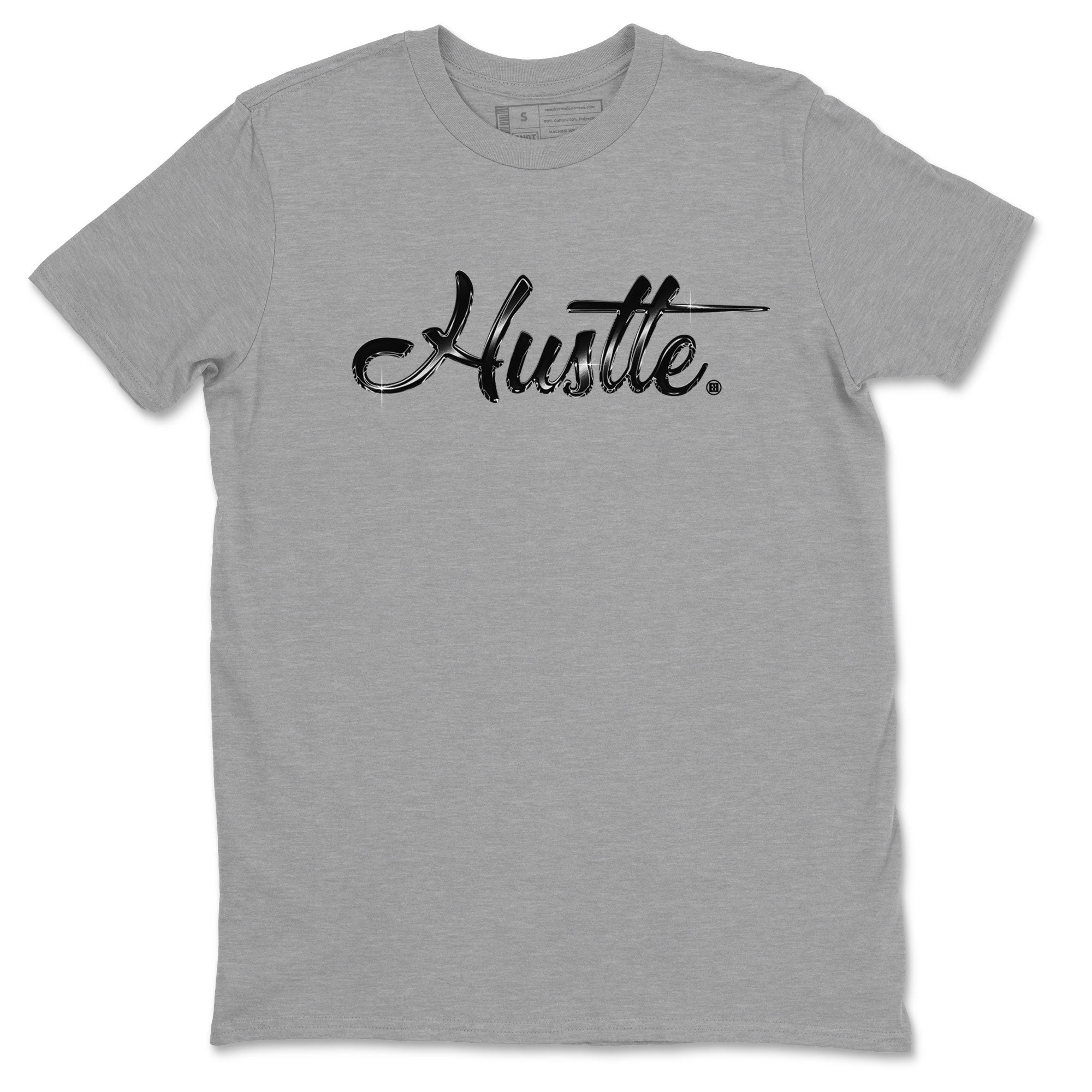 AJ11 Gratitude sneaker shirt to match jordans Hustle Chrome sneaker tees Air Jordan 11 Gratitude Drip Gear Zone Crew Neck unisex crew neck cotton Sneaker T-Shirt Heather Grey 2 T-Shirt