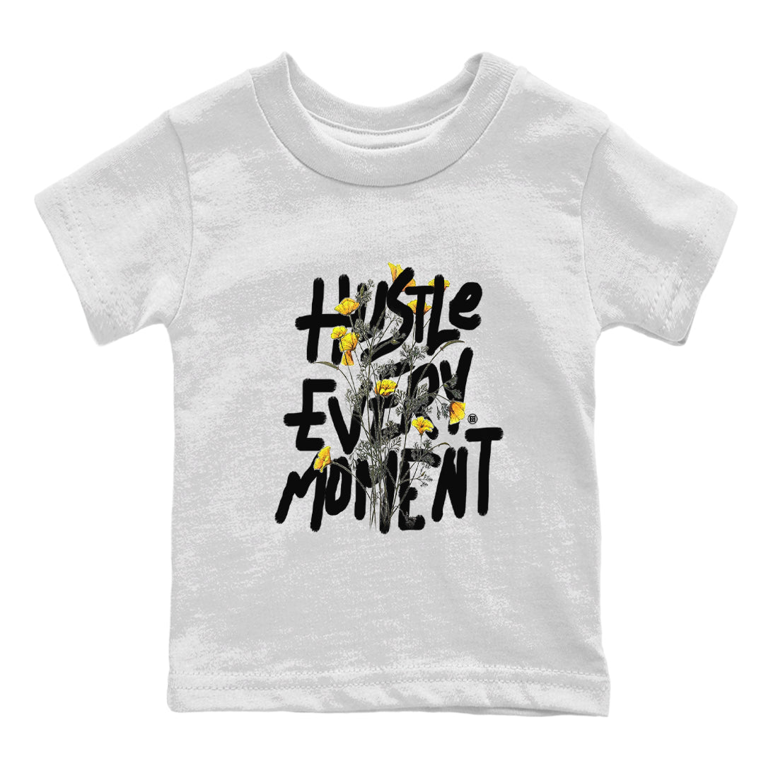Air Jordan 11 Yellow Python Sneaker Match Tees Hustle Every Moment Streetwear Sneaker Shirt Air Jordan 11 Yellow Python Tees Kids Shirts White 2