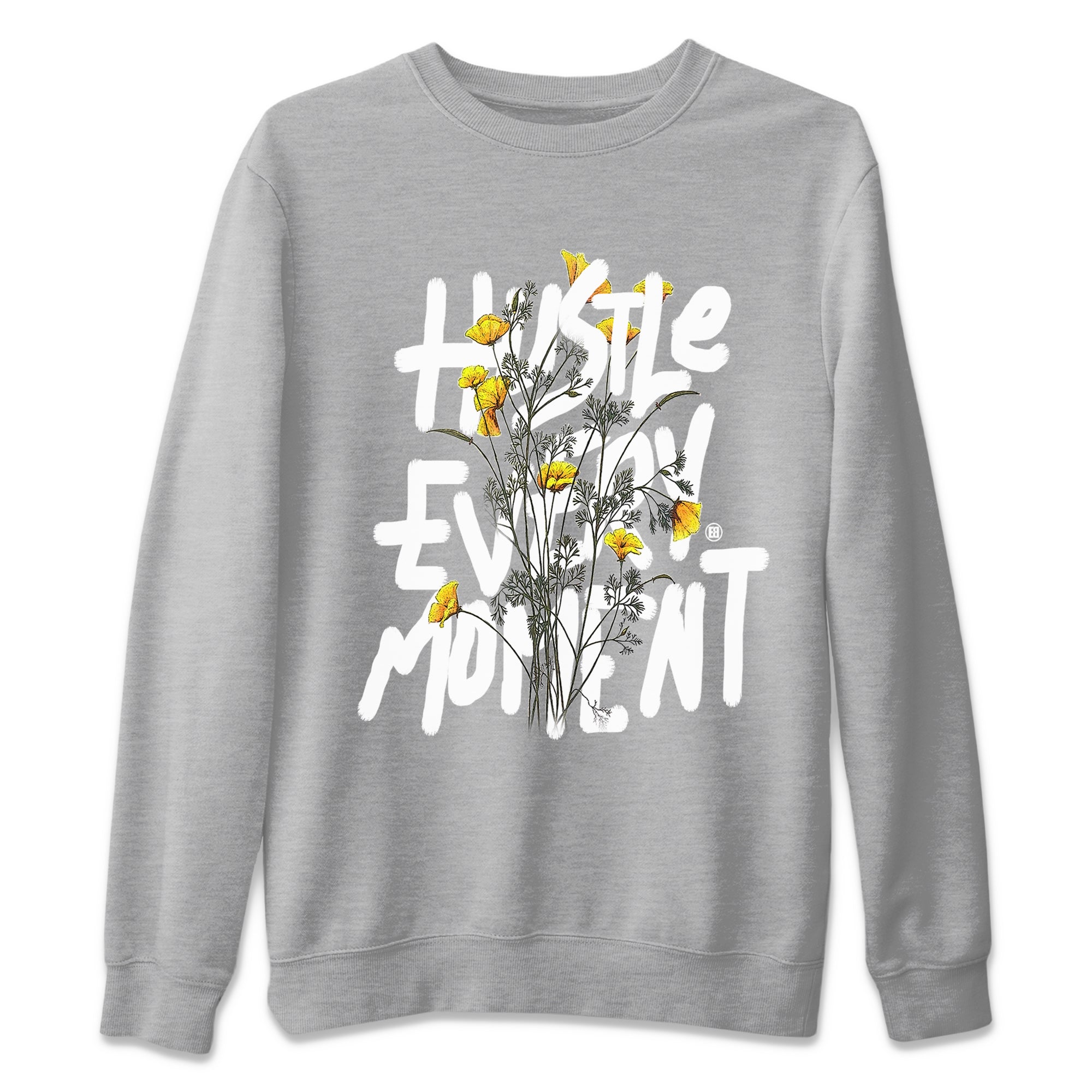Air Jordan 11 Yellow Python Sneaker Match Tees Hustle Every Moment Streetwear Sneaker Shirt Air Jordan 11 Yellow Python Tees Unisex Shirts Heather Grey 2