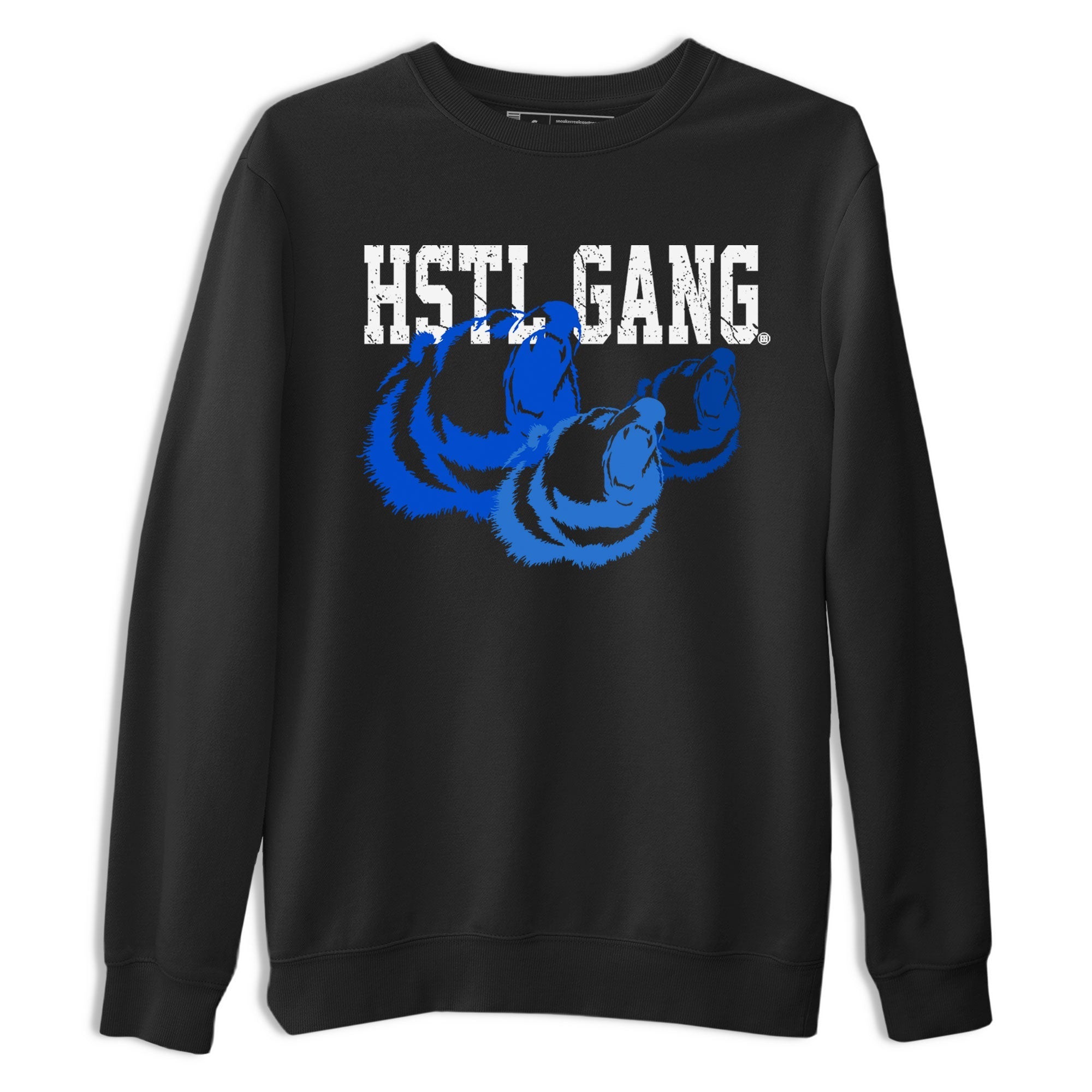 1s Royal Reimagined shirt to match jordans Hustle Gang sneaker tees Air Jordan 1 Royal Reimagined Drip Gear Zone Unisex Sneaker Tees and Sneaker Match T-Shirt Black 2 T-Shirt