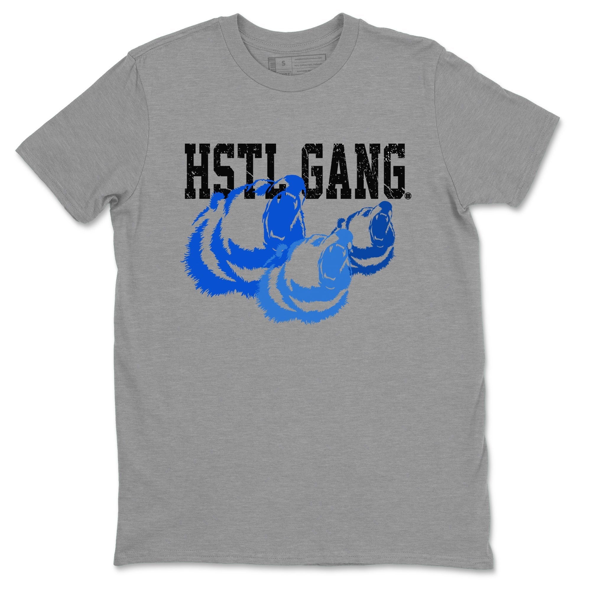 1s Royal Reimagined shirt to match jordans Hustle Gang sneaker tees Air Jordan 1 Royal Reimagined Drip Gear Zone Unisex Sneaker Tees and Sneaker Match T-Shirt Heather Grey 2 T-Shirt