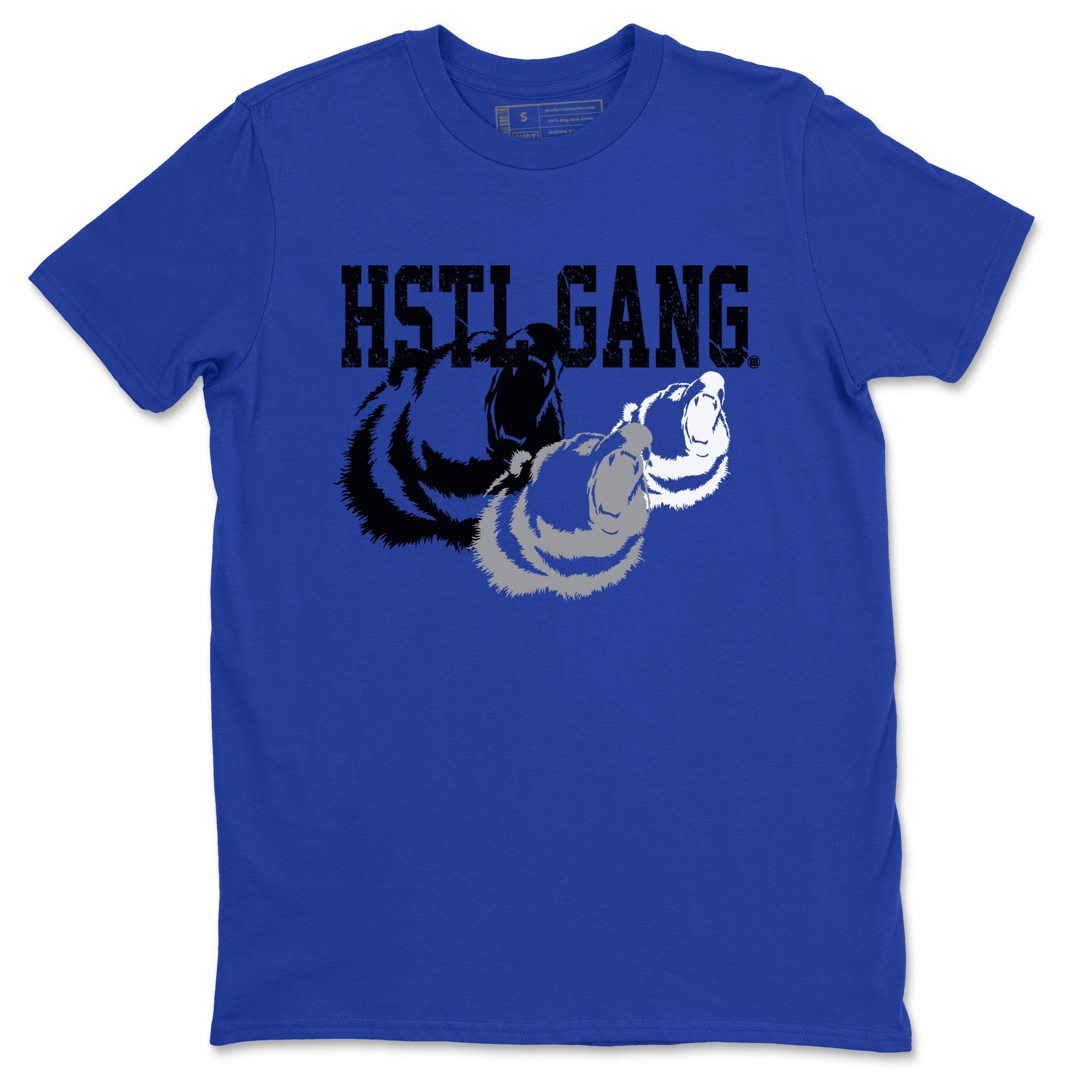 1s Royal Reimagined shirt to match jordans Hustle Gang sneaker tees Air Jordan 1 Royal Reimagined Drip Gear Zone Unisex Sneaker Tees and Sneaker Match T-Shirt Royal Blue 2 T-Shirt