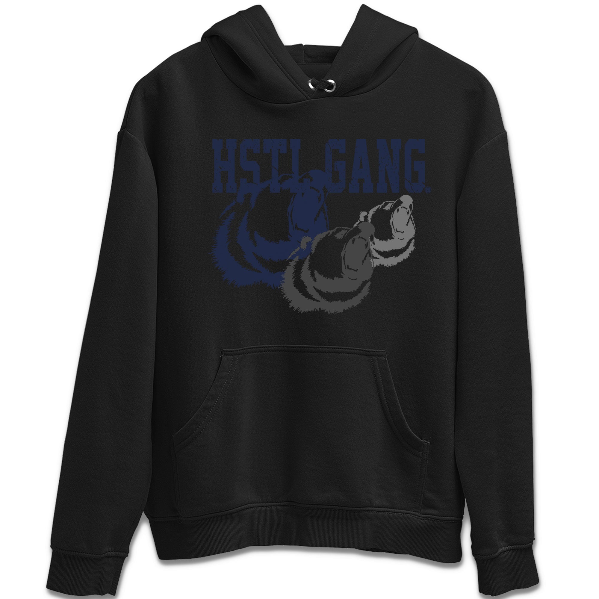 Georgetown 5s shirt to match jordans Hustle Gang Streetwear Sneaker Shirt Air Jordan 5 Retro Georgetown Drip Gear Zone Sneaker Matching Clothing Unisex Black 2 T-Shirt