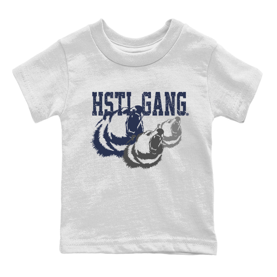 Georgetown 5s shirt to match jordans Hustle Gang Streetwear Sneaker Shirt Air Jordan 5 Retro Georgetown Drip Gear Zone Sneaker Matching Clothing Baby Toddler White 2 T-Shirt
