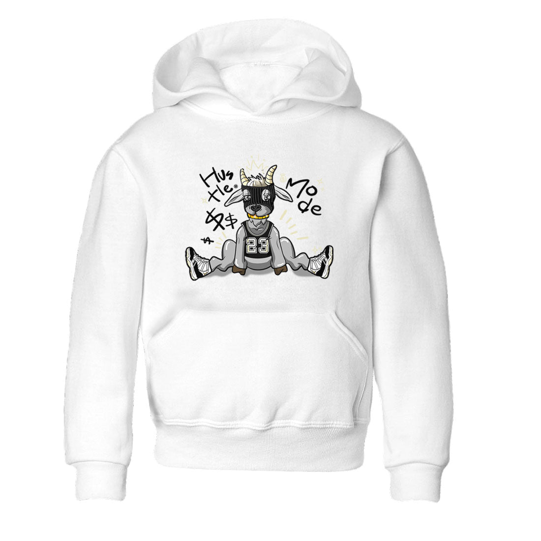 Air Jordan 11 Retro Gratitude shirt to match jordans Hustle Goat sneaker match tees Air Jordan 11 Gratitude Drip Gear Zone Baby Toddler White 2 T-Shirt