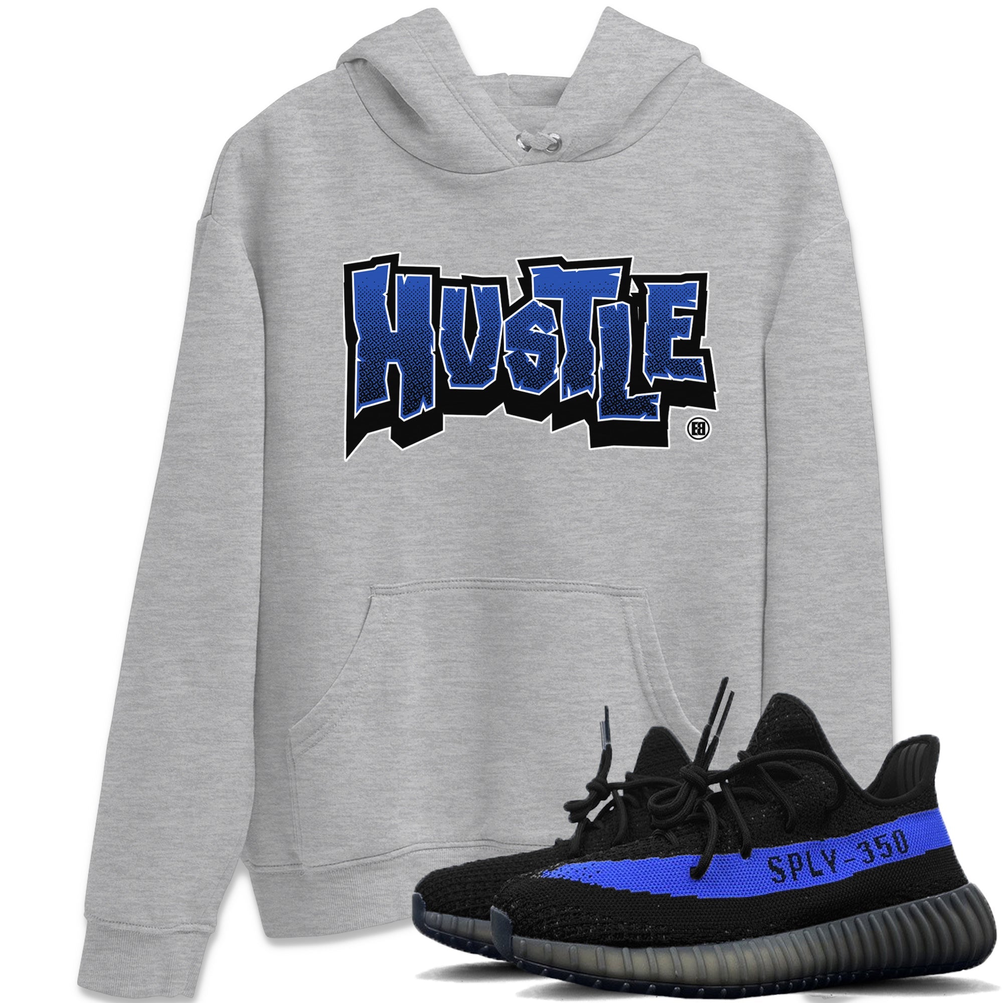 Yeezy 350 Dazzling Blue Shirt To Match Jordans Hustle Graffiti Sneaker Tees Yeezy 350 Dazzling Blue Drip Gear Zone Sneaker Matching Clothing Unisex Shirts