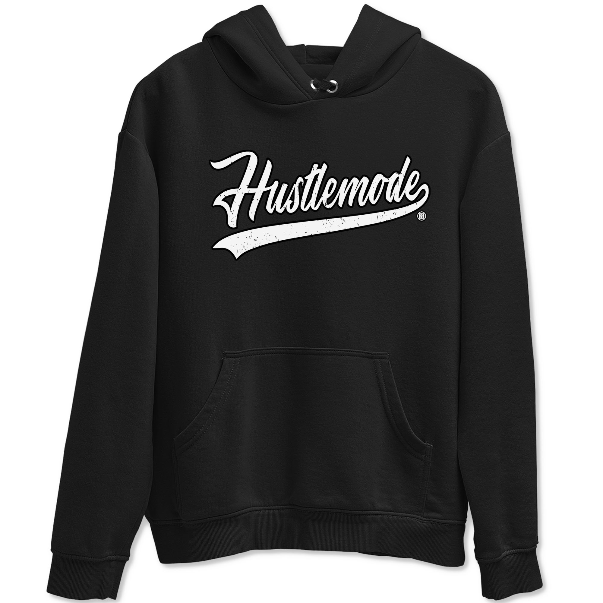Air Jordan 1 High OG Black White shirt to match jordans streetwear brand Hustle Mode sneaker tees 1s Black White Drip Gear Zone unisex cotton Black 2 crew neck shirt
