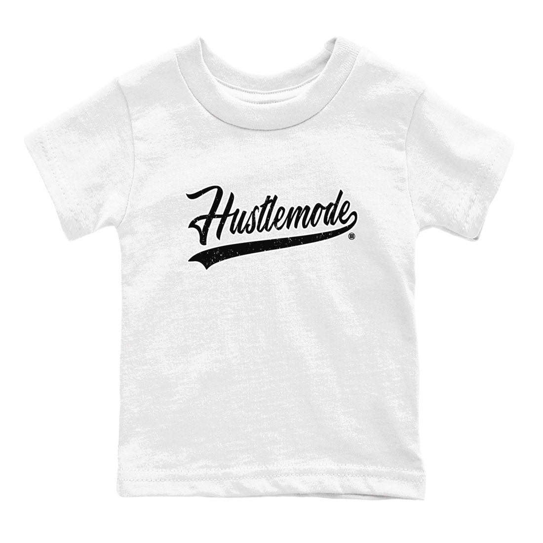 Air Jordan 1 High OG Black White shirt to match jordans streetwear brand Hustle Mode sneaker tees 1s Black White Drip Gear Zone baby toddler White 2 cotton Shirt