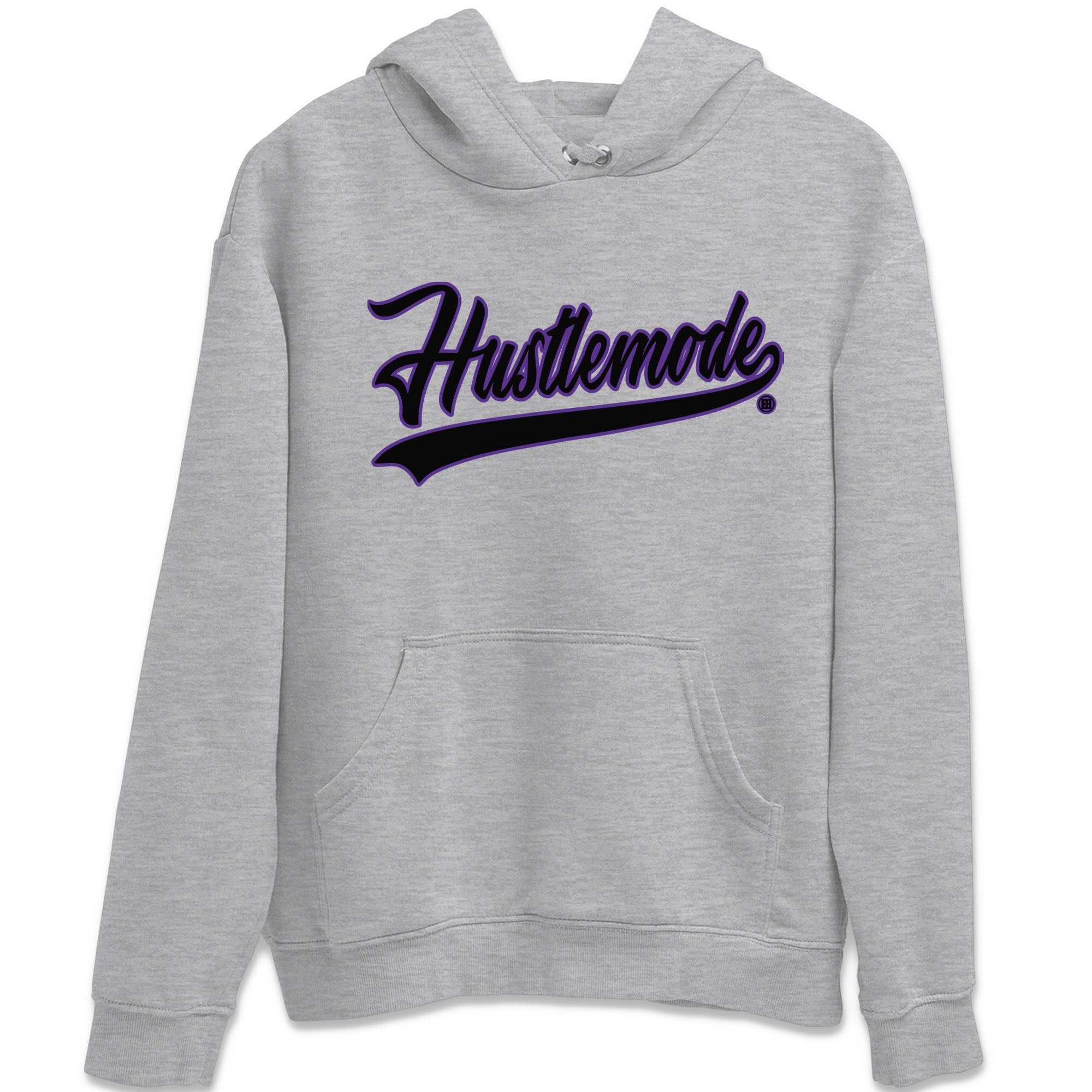 Air Jordan 12 Field Purple Sneaker Match Tees Hustle Mode Sneaker Tees Jordan 12 Field Purple Sneaker Release Tees Unisex Shirts Heather Grey 2