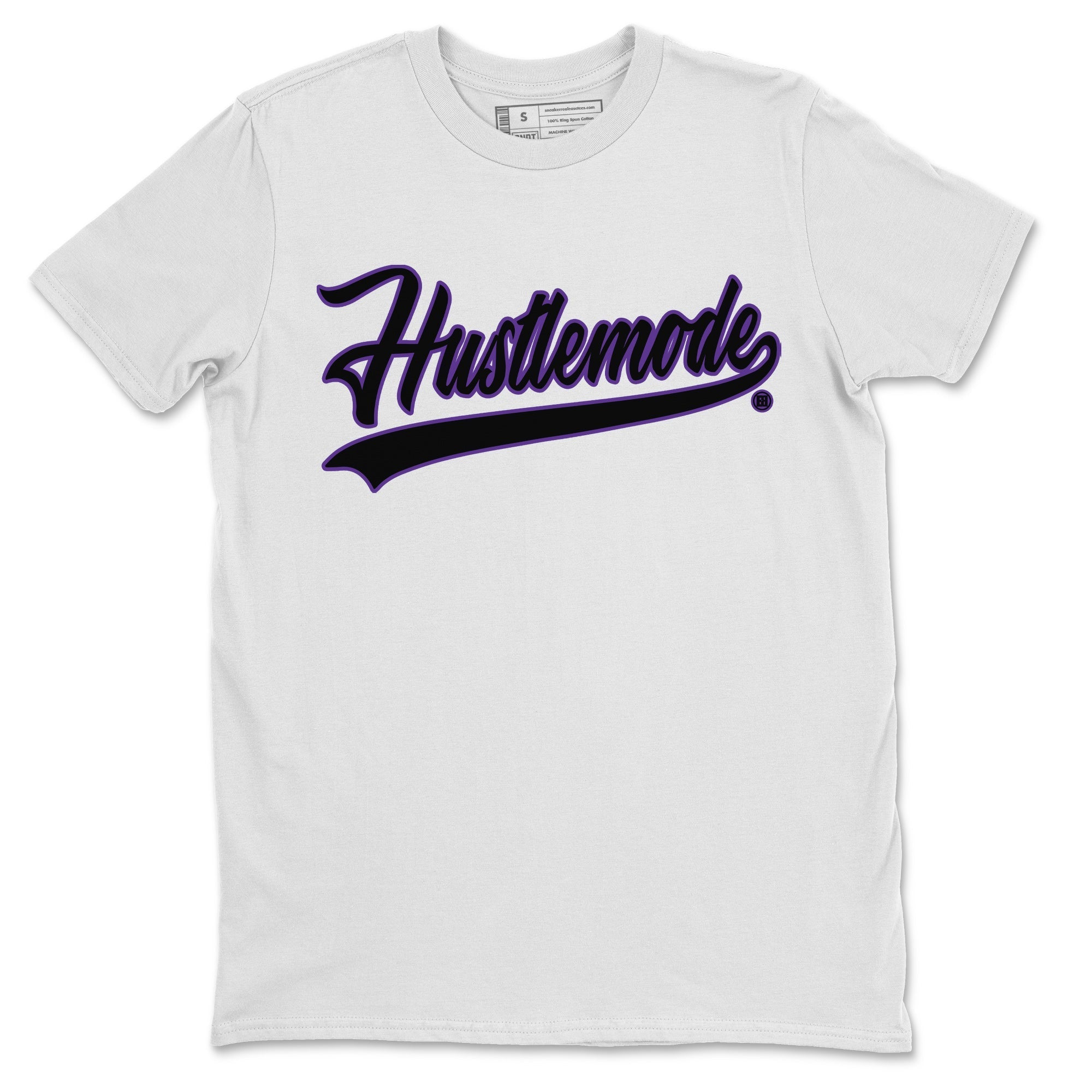 Air Jordan 12 Field Purple Sneaker Match Tees Hustle Mode Sneaker Tees Jordan 12 Field Purple Sneaker Release Tees Unisex Shirts White 2