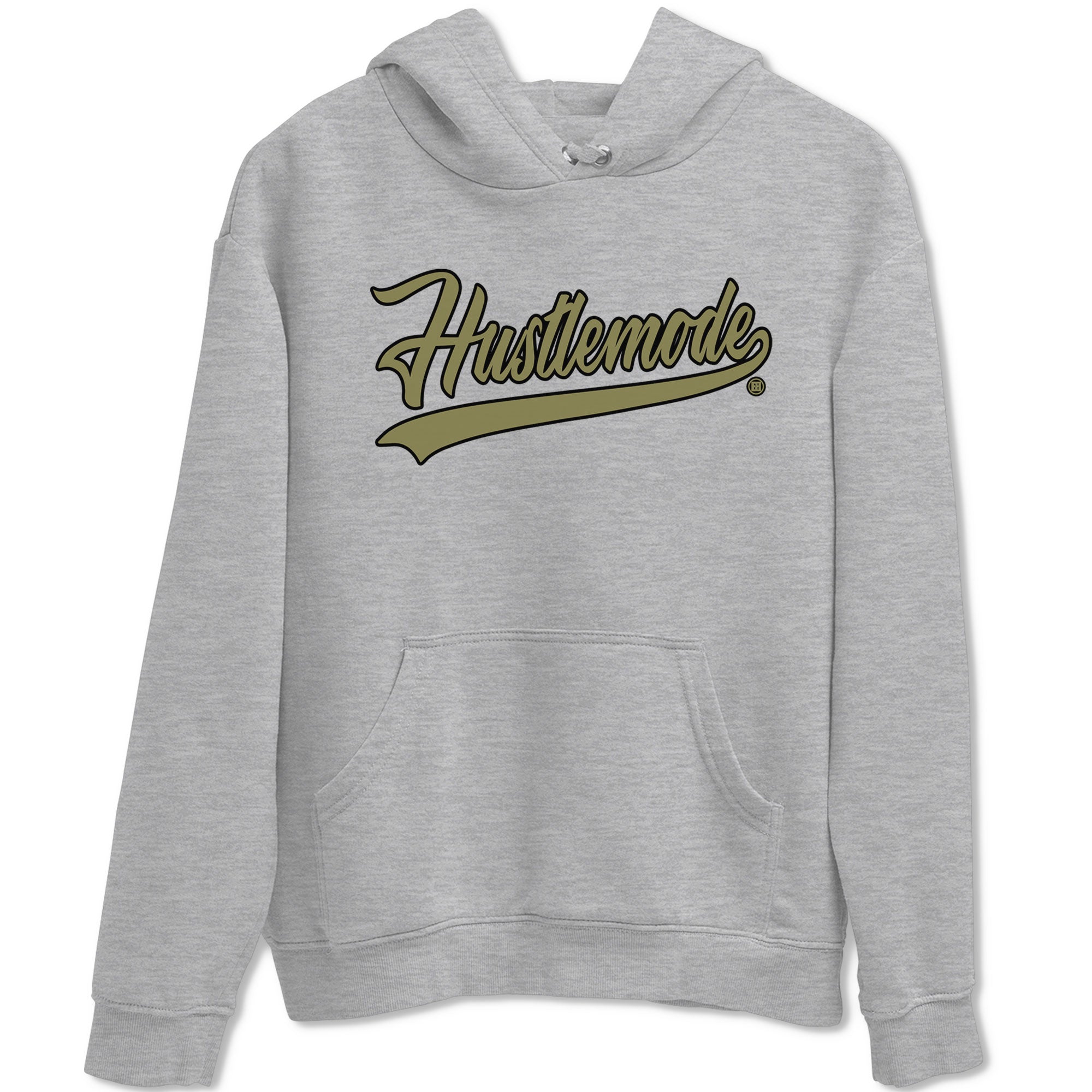 Air Jordan 4 Medium Olive shirt to match jordans streetwear brand Hustle Mode sneaker tees Jordan 4 Retro Medium Olive Drip Gear Zone Sneaker Matching Clothing Brand Unisex Sneaker Tee Heather Grey 2 T-Shirt