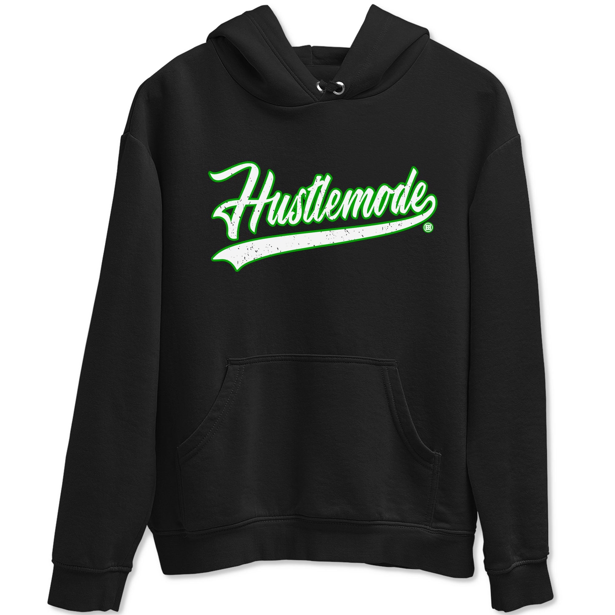 5s Lucky Green shirt to match jordans Hustle Mode sneaker tees Air Jordan 5 Retro Lucky Green Drip Gear Zone unisex cotton Black 2 crew neck shirt