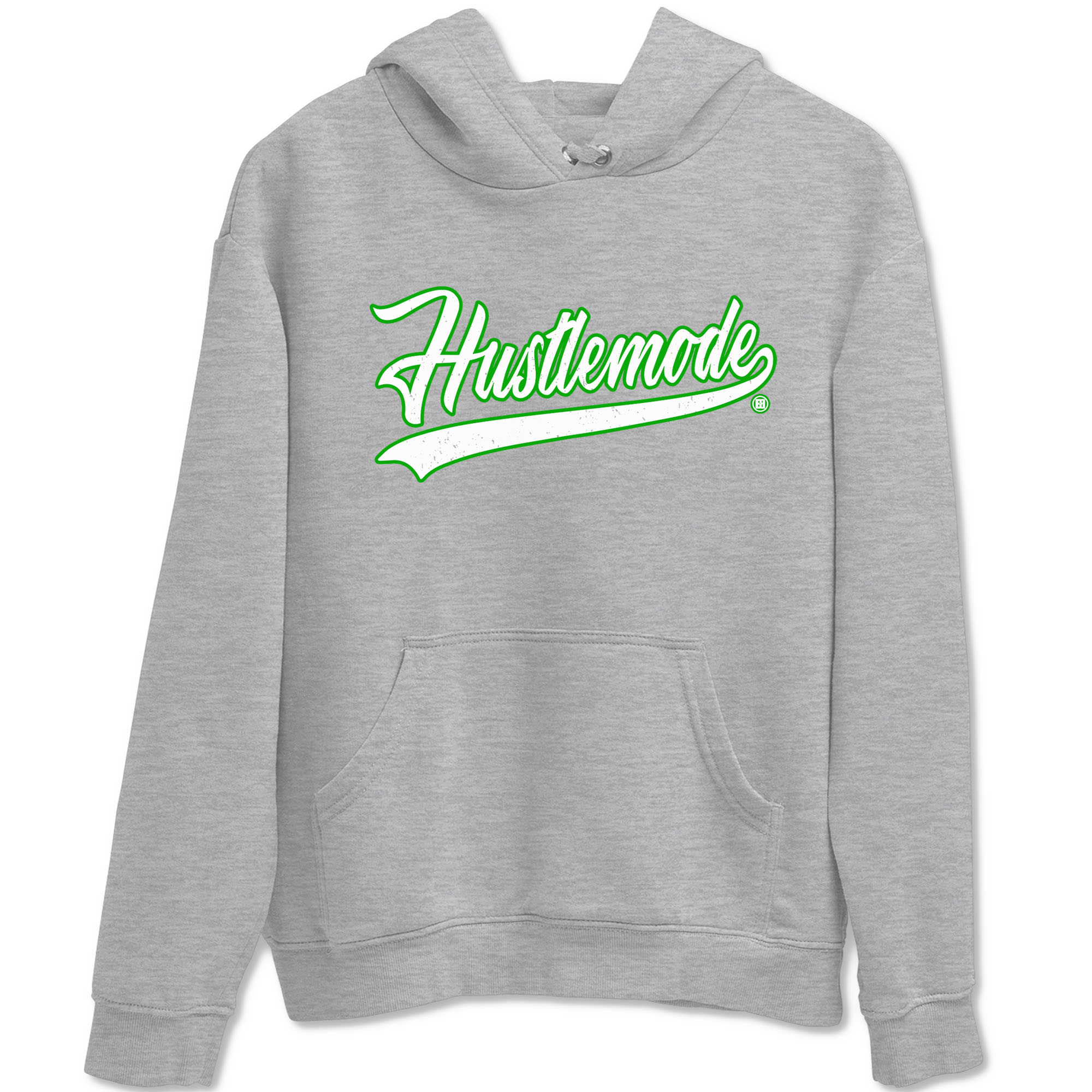 5s Lucky Green shirt to match jordans Hustle Mode sneaker tees Air Jordan 5 Retro Lucky Green Drip Gear Zone unisex cotton Heather Grey 2 crew neck shirt