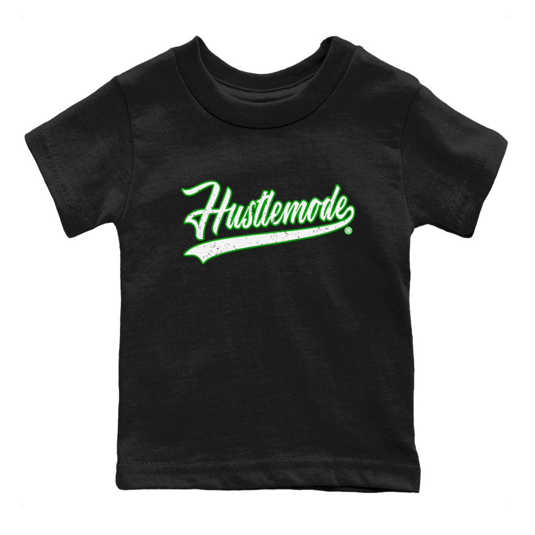 5s Lucky Green shirt to match jordans Hustle Mode sneaker tees Air Jordan 5 Retro Lucky Green Drip Gear Zone baby toddler Black 2 cotton Shirt