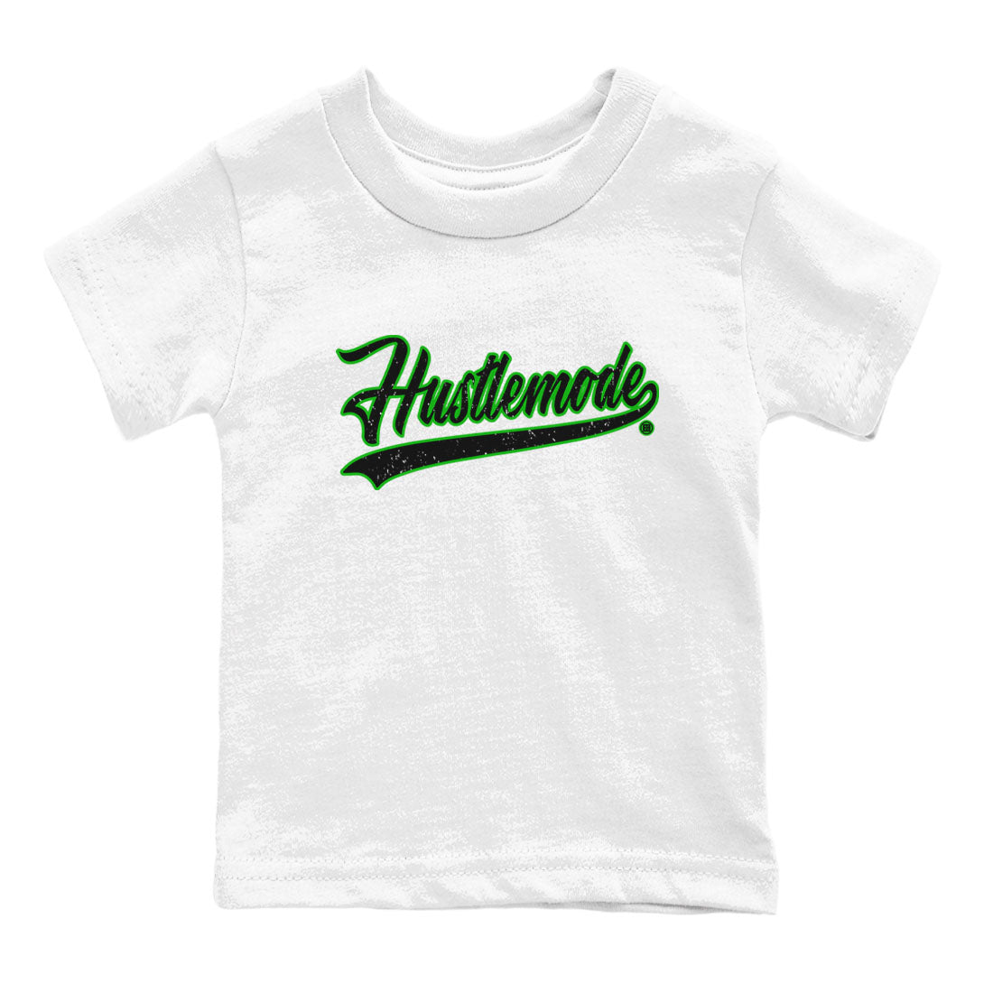 5s Lucky Green shirt to match jordans Hustle Mode sneaker tees Air Jordan 5 Retro Lucky Green Drip Gear Zone baby toddler White 2 cotton Shirt