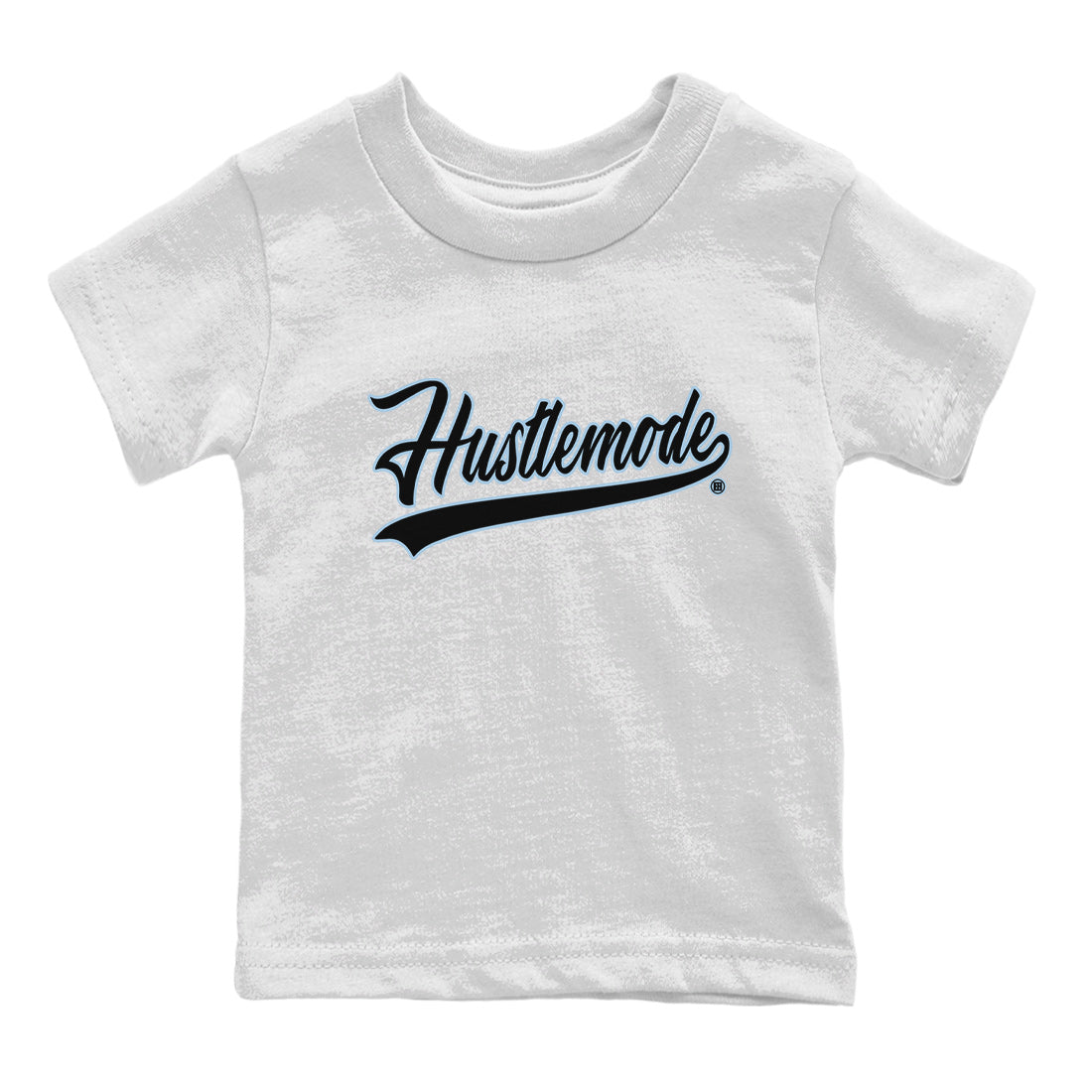 Jordan 7 Chambray T-Shirt Hustle Mode Sneaker Tees Air Jordan 7 Chambray Sneaker Release Tees Kids Shirts White 2