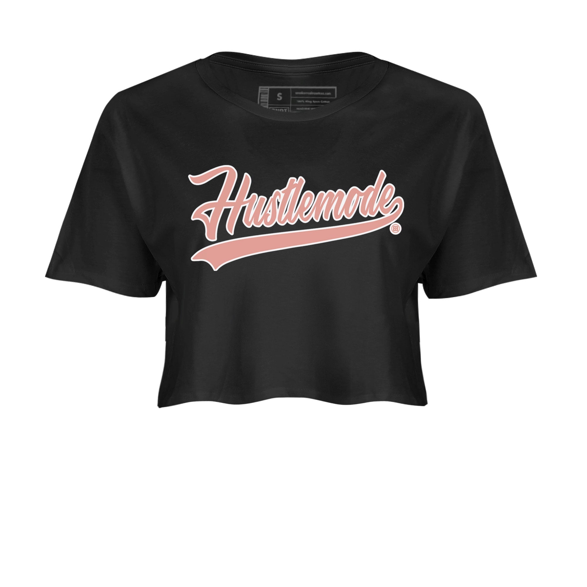 Dunk Low WMNS Rose Whisper shirt to match jordans Hustle Mode Streetwear Sneaker Shirt Dunk Rose Whisper Drip Gear Zone Sneaker Matching Clothing Black 2 Crop T-Shirt