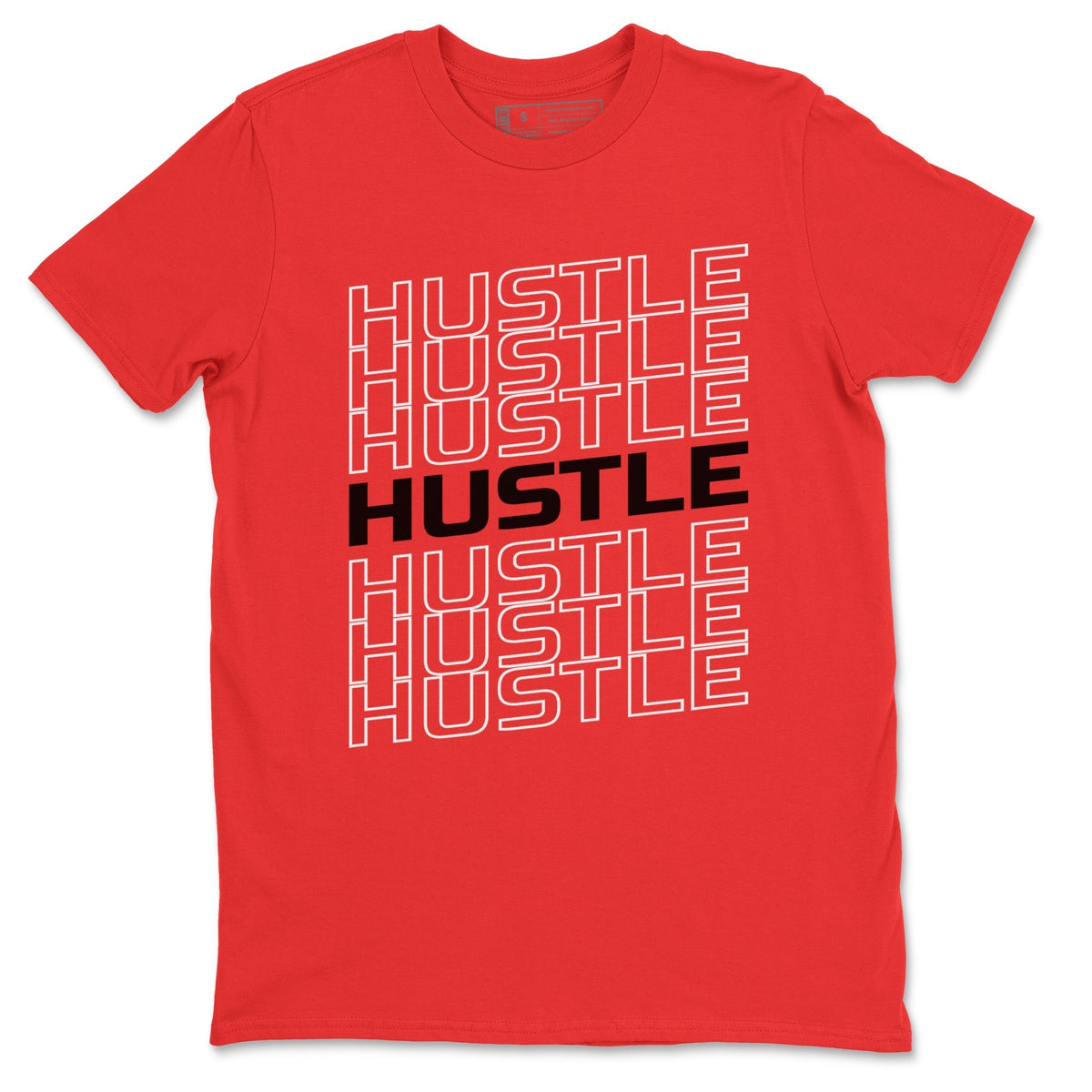 Jordan 1 Heritage Sneaker Matching T-Shirt Hustle Typo Sneaker Tees Jordan 1 Heritage Sneaker Release Tees Crew Neck Tees