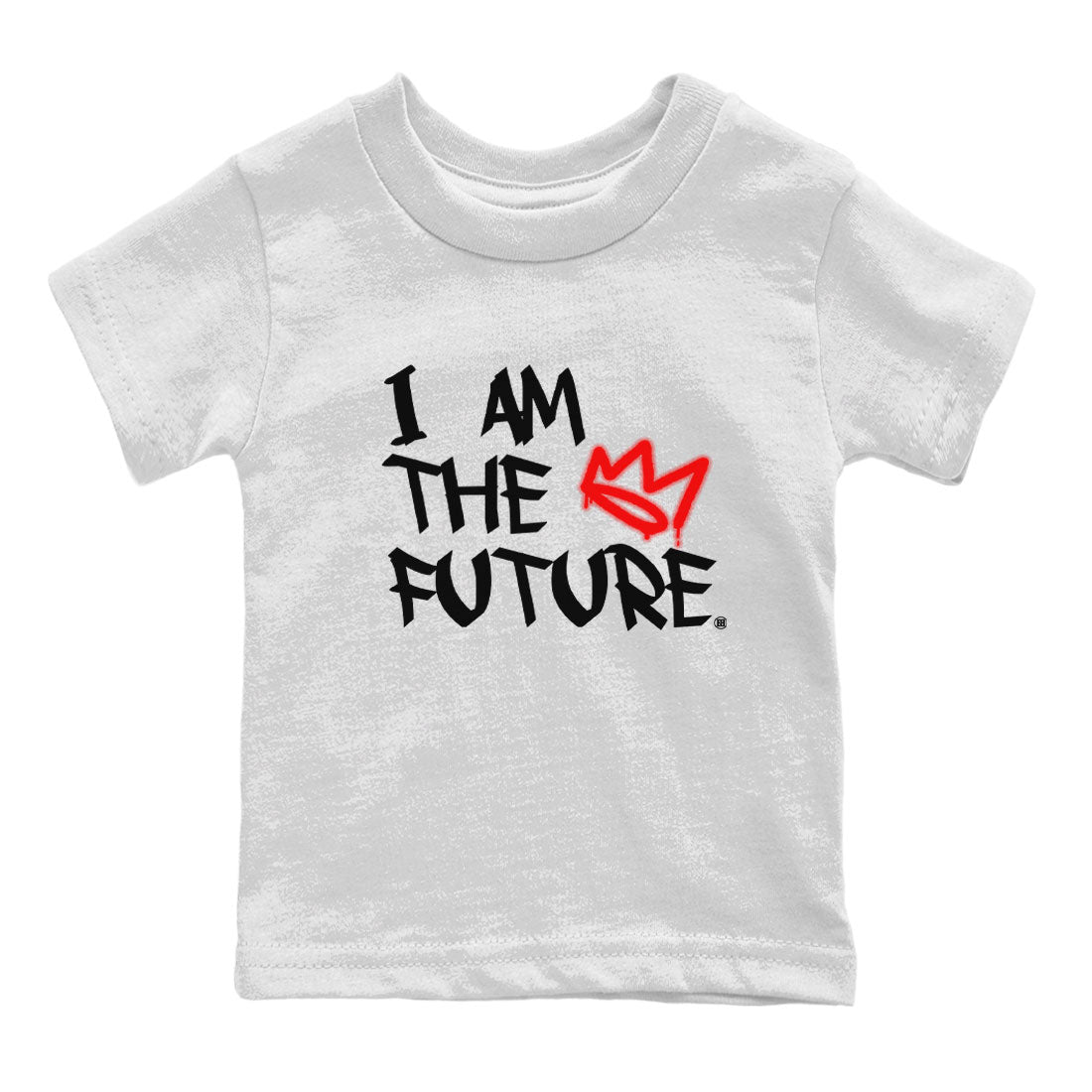 12s Cherry shirt to match jordans I Am The Future Streetwear Sneaker Shirt Air Jordan 12 Cherry Drip Gear Zone Sneaker Matching Clothing Baby Toddler White 2 T-Shirt