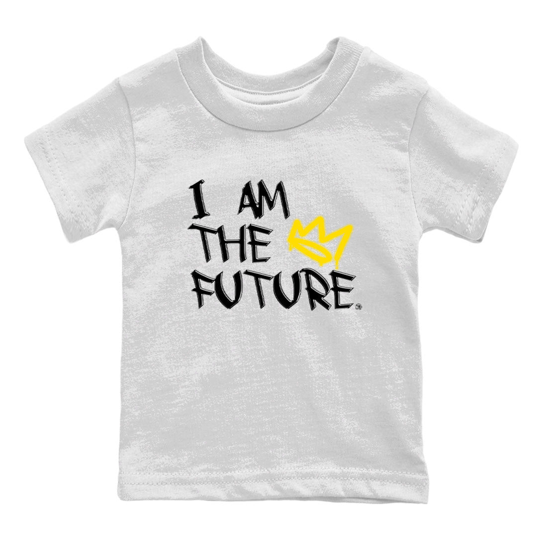 Air Jordan 4 Thunder Sneaker Match Tees I Am The Future Streetwear Sneaker Shirt Air Jordan 4 Retro Thunder Sneaker Release Tees Kids Shirts White 2