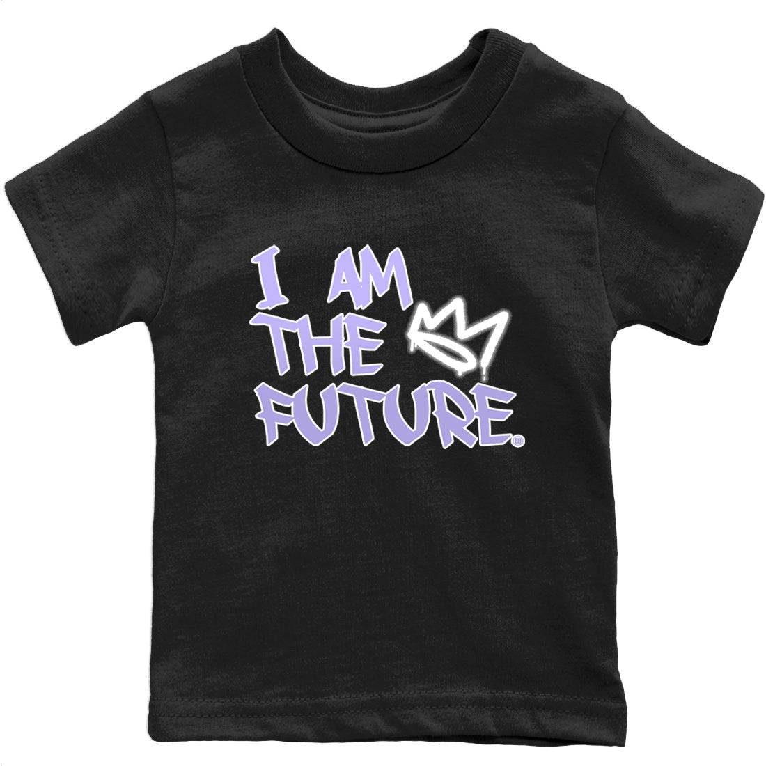 Jordan 11 Pure Violet Sneaker Matching T-Shirt I Am The Future Sneaker Tees Jordan 11 Pure Violet Sneaker Release Tees Kids Shirts