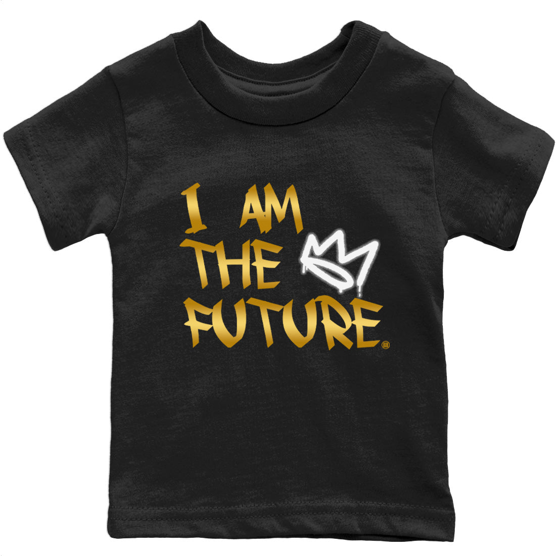 Jordan 12 Black Taxi Sneaker Matching T-Shirt I Am The Future Sneaker Tees Jordan 12 Black Taxi Sneaker Release Tees Kids Shirts