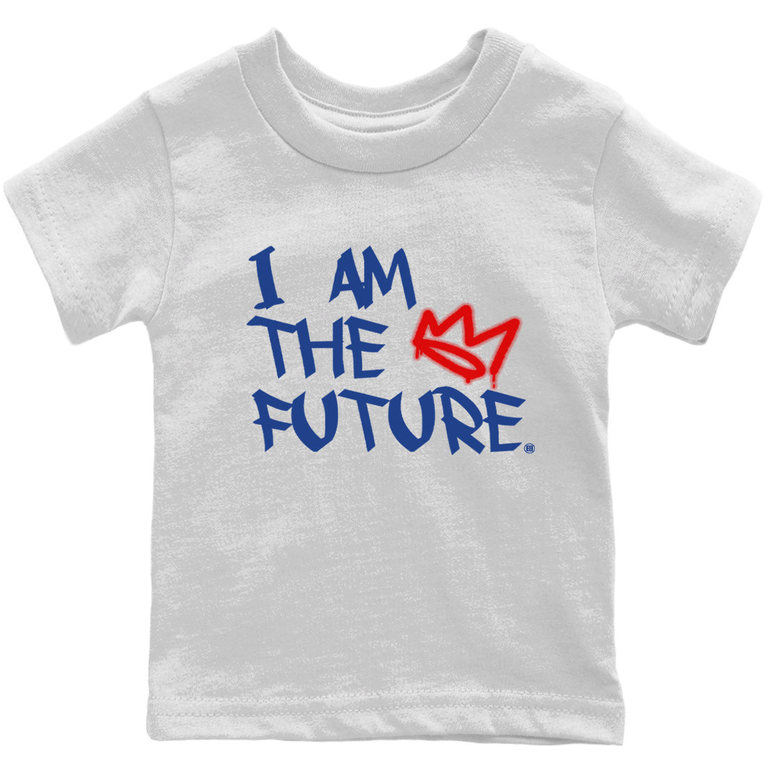 Jordan 13 French Blue Sneaker Matching T-Shirt I Am The Future Sneaker Tees Jordan 13 French Blue Sneaker Release Tees Kids Shirts