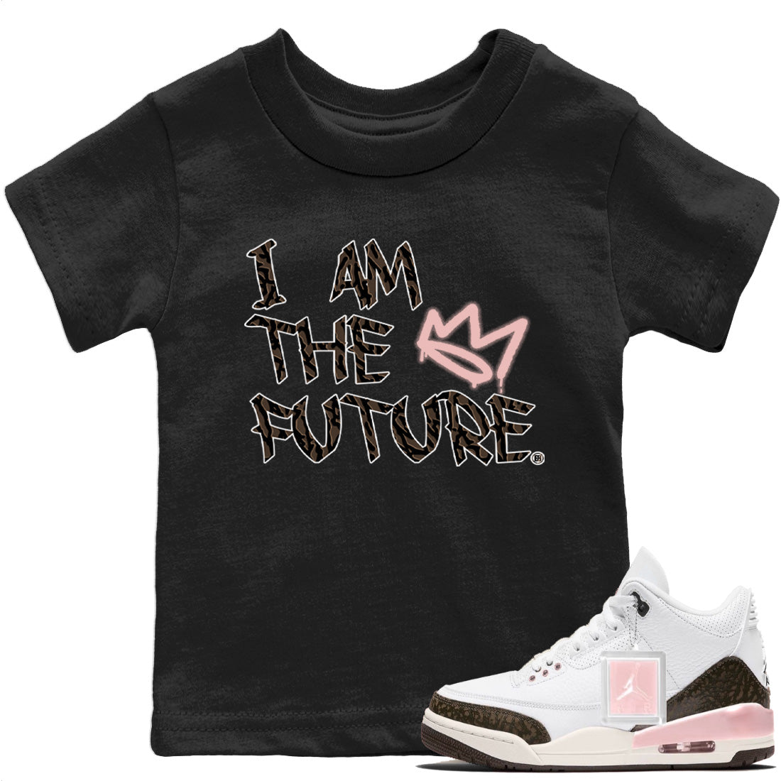 Jordan 3 Atmosphere Sneaker Matching T-Shirt I Am The Future Sneaker Tees Jordan 3 Atmosphere Sneaker Release Tees Kids Shirts