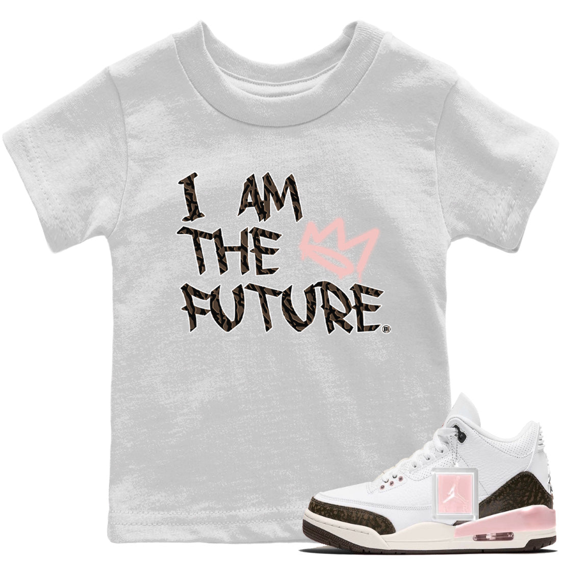 Jordan 3 Atmosphere Sneaker Matching T-Shirt I Am The Future Sneaker Tees Jordan 3 Atmosphere Sneaker Release Tees Kids Shirts