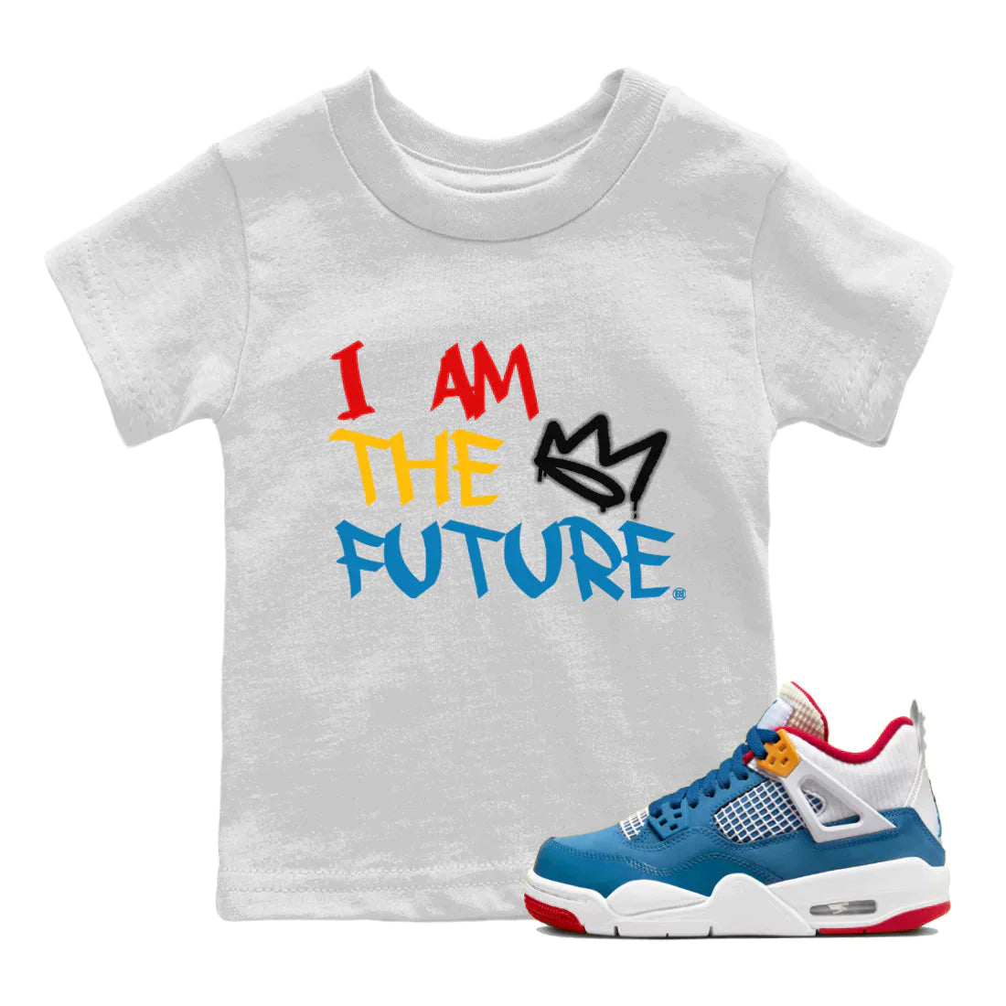 Jordan 4 Messy Room Sneaker Matching T-Shirt I Am The Future Sneaker Tees Jordan 4 Messy Room Sneaker Release Tees Kids Shirts